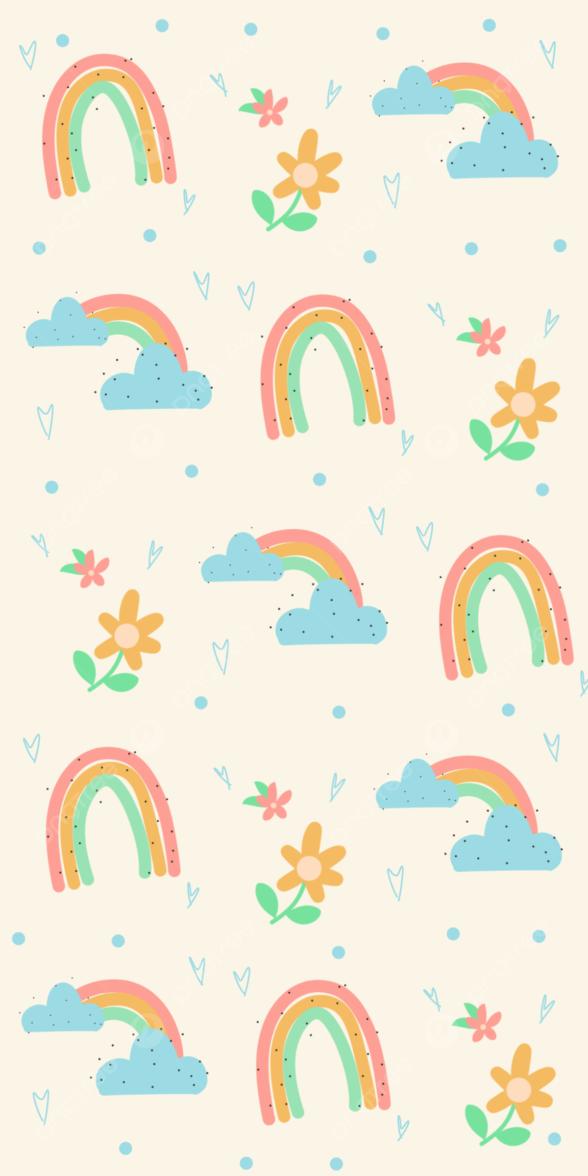 Girly Rainbow Wallpapers