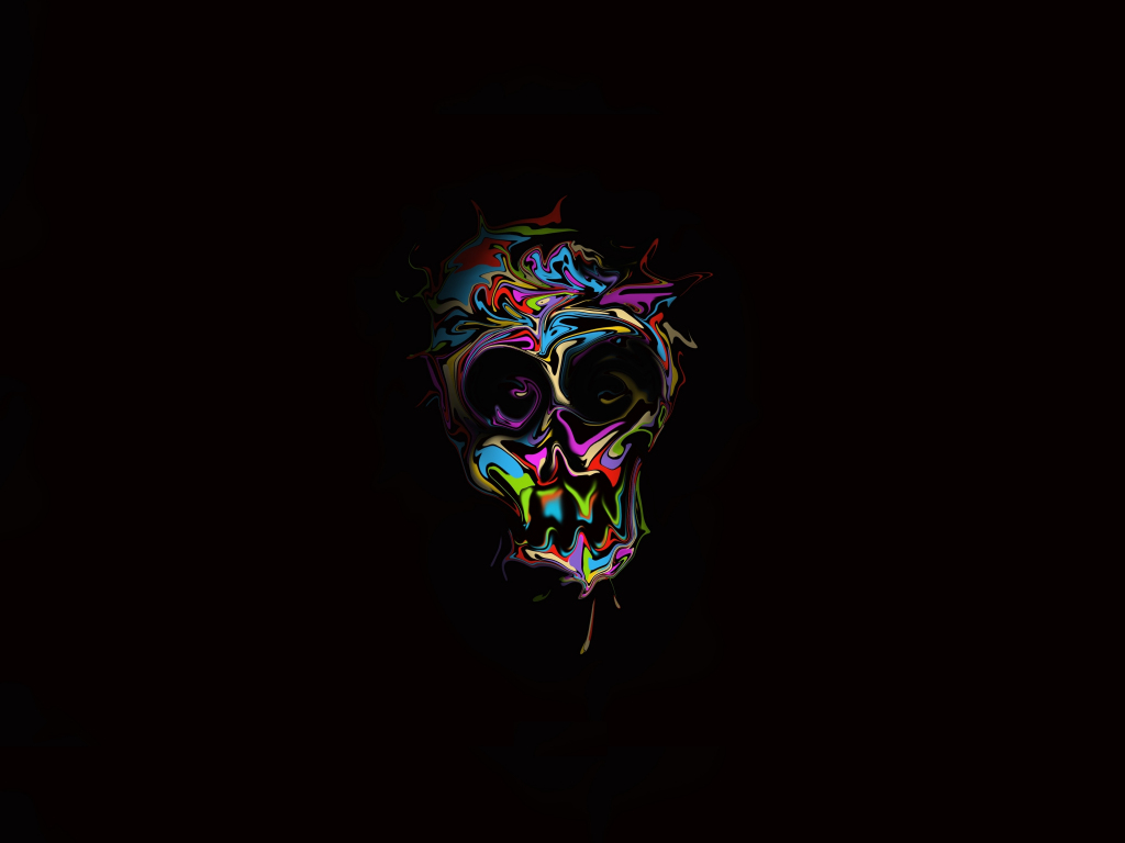 Glitch Skull Wallpapers