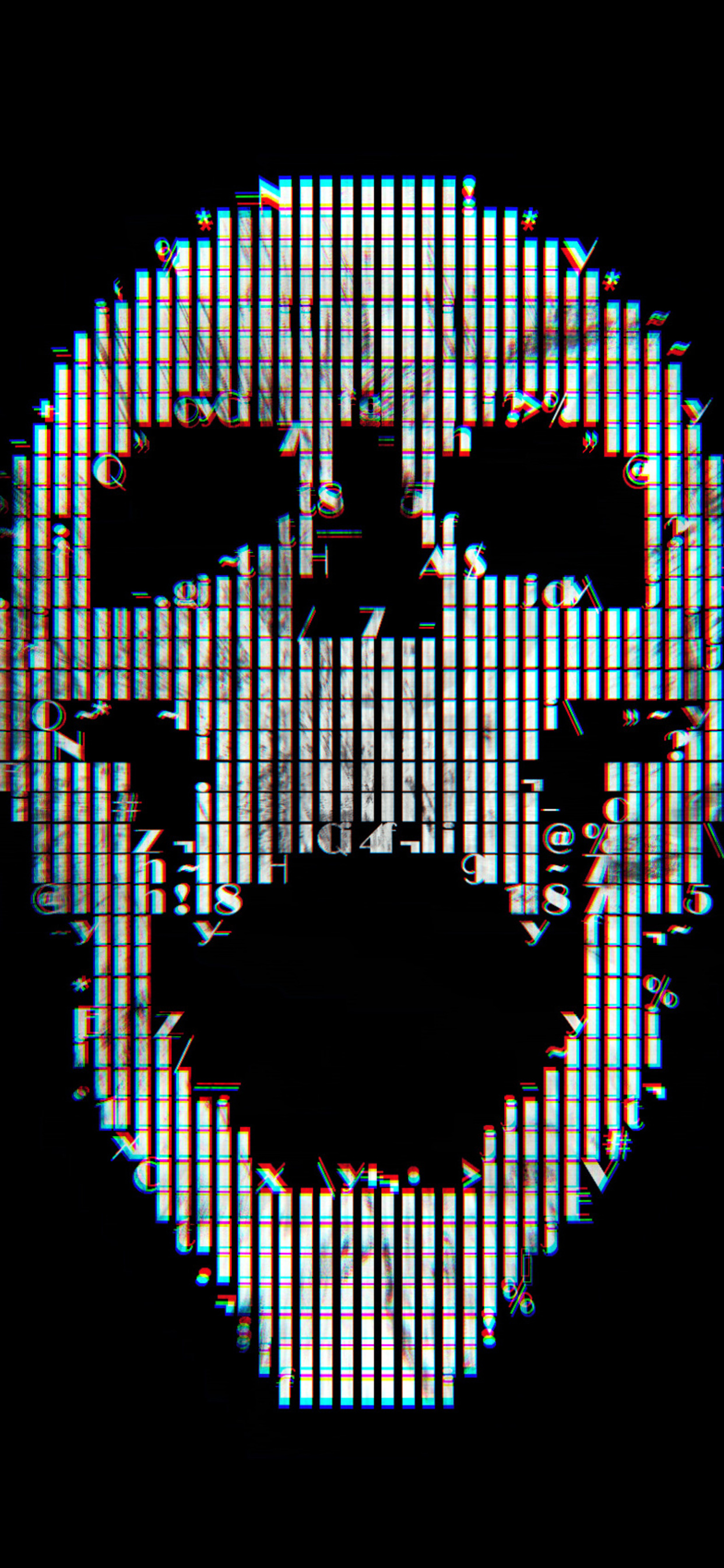 Glitch Skull Wallpapers