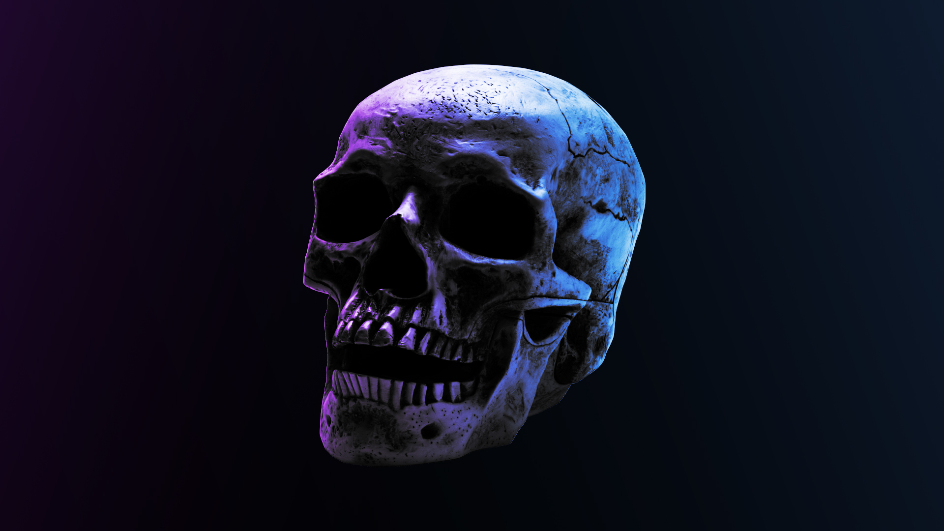 Glitch Skull Wallpapers