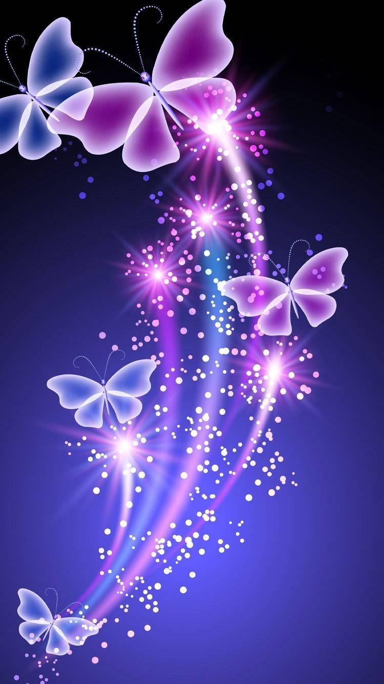 Glitter Butterfly Wallpapers