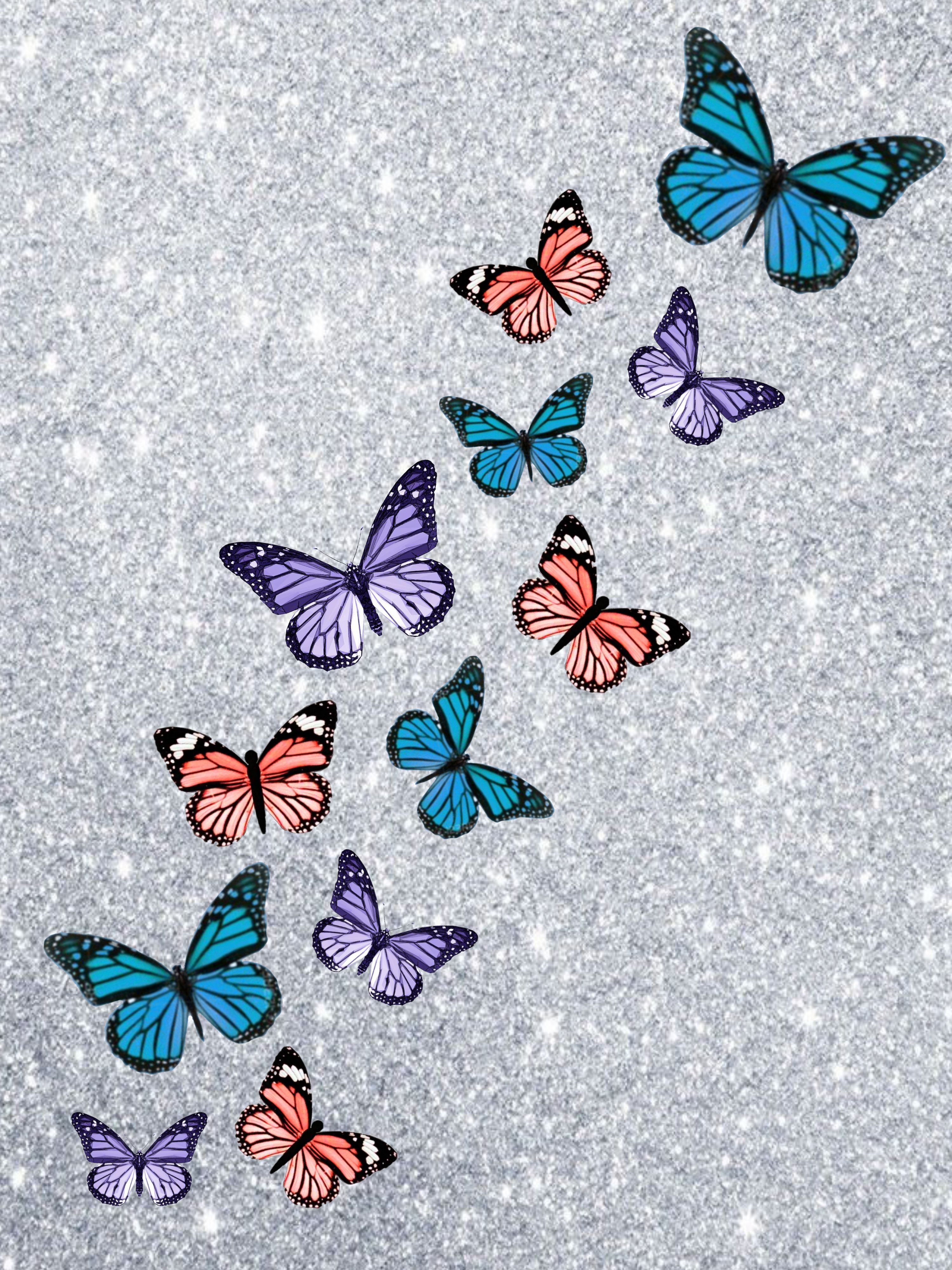 Glitter Butterfly Wallpapers