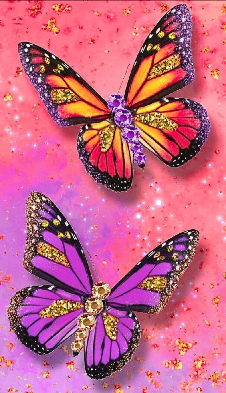 Glitter Butterfly Wallpapers