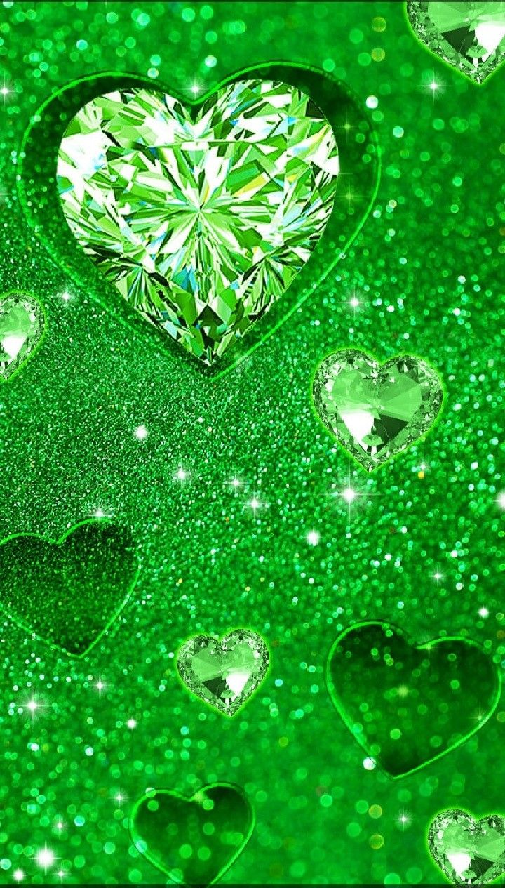 Glitter Green Wallpapers