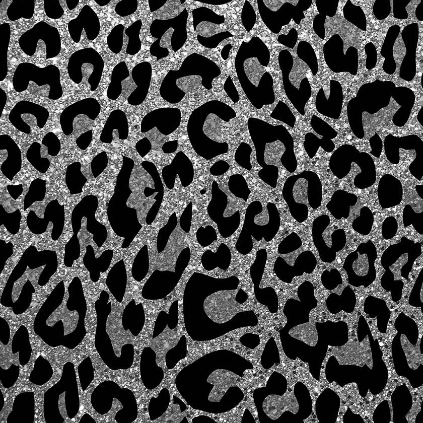 Glitter Leopard Print Wallpapers