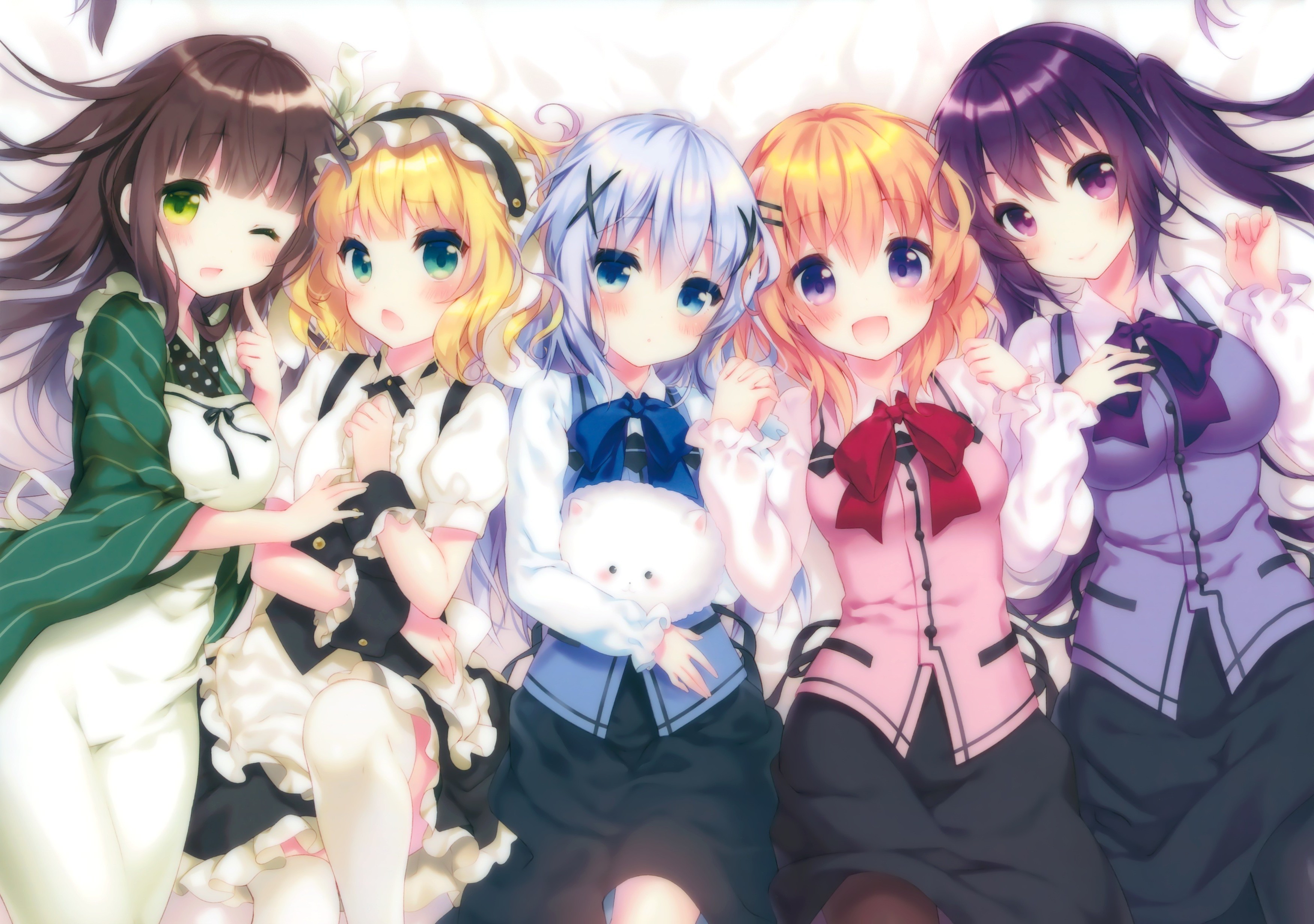 Gochuumon Wa Usagi Desu Ka Wallpapers