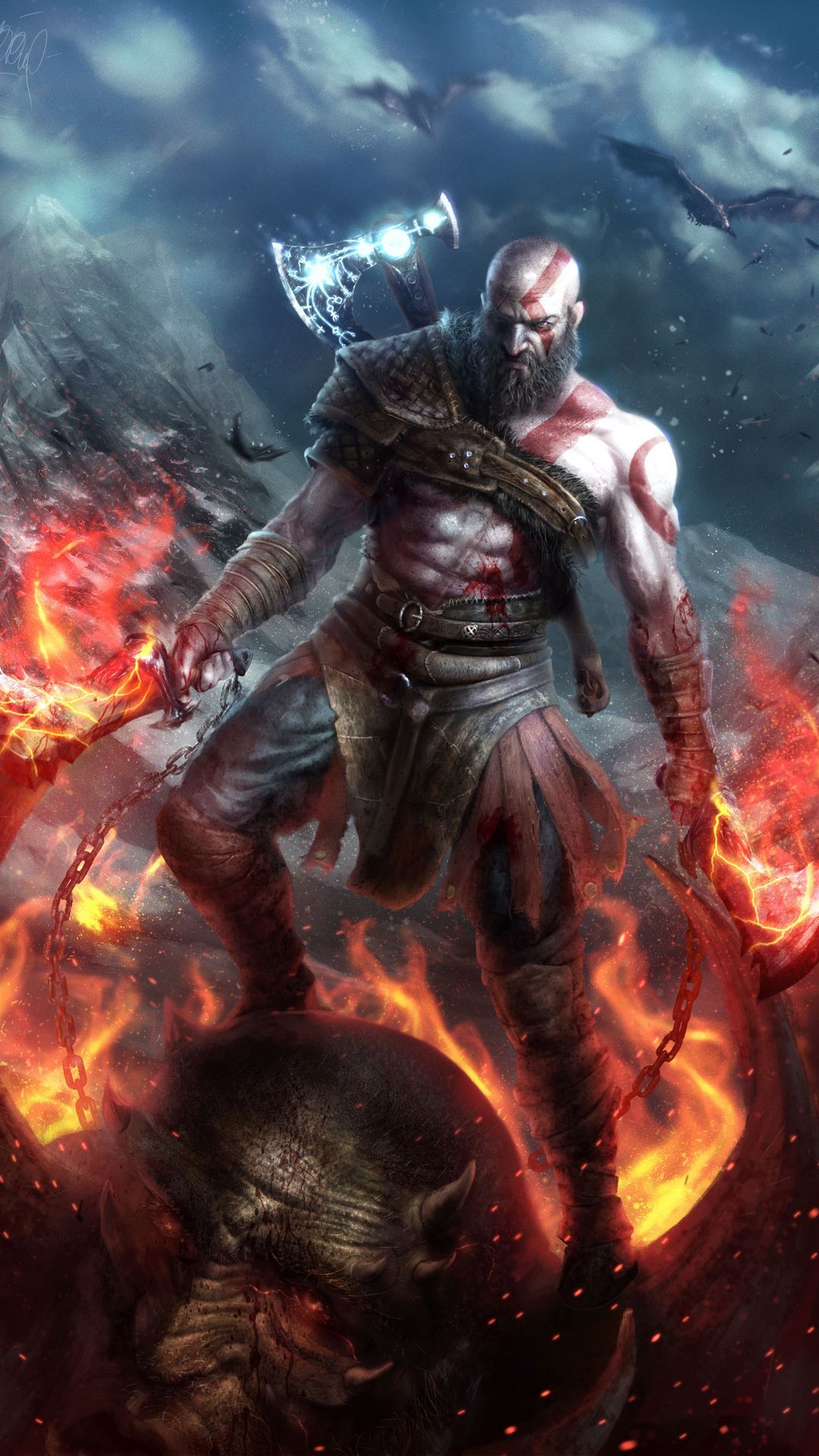 God Of War Iphone Wallpapers