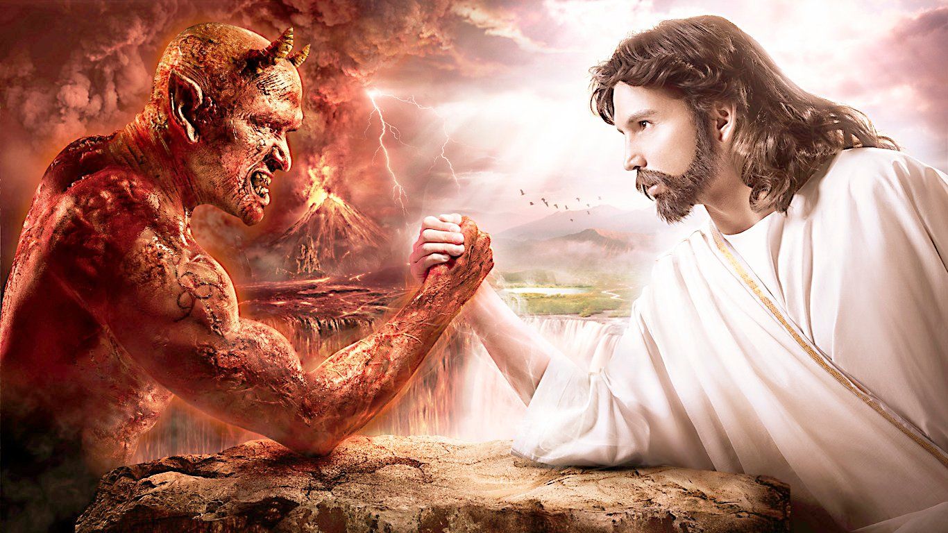 God Vs Devil Wallpapers