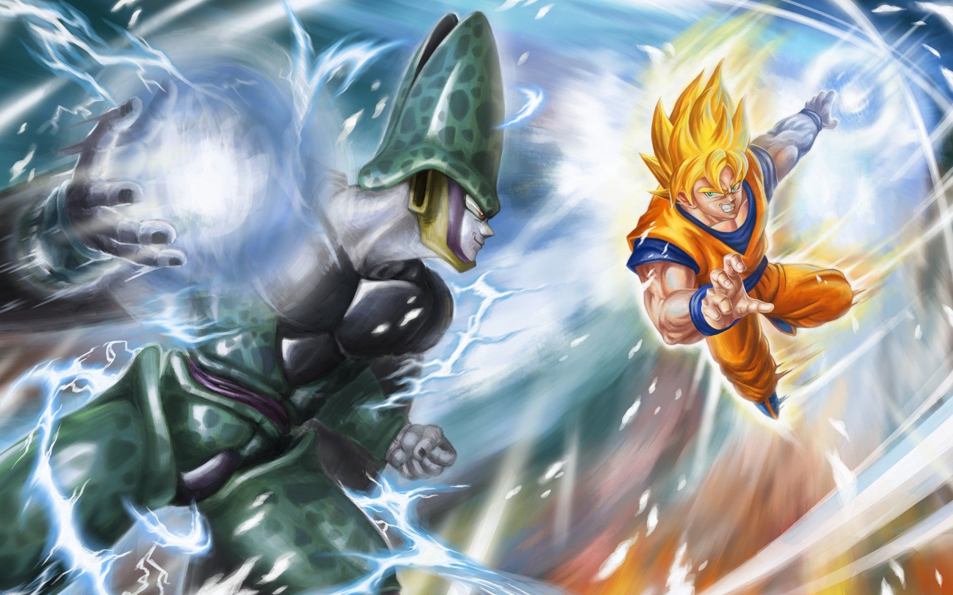 Gohan Vs Cell Wallpapers