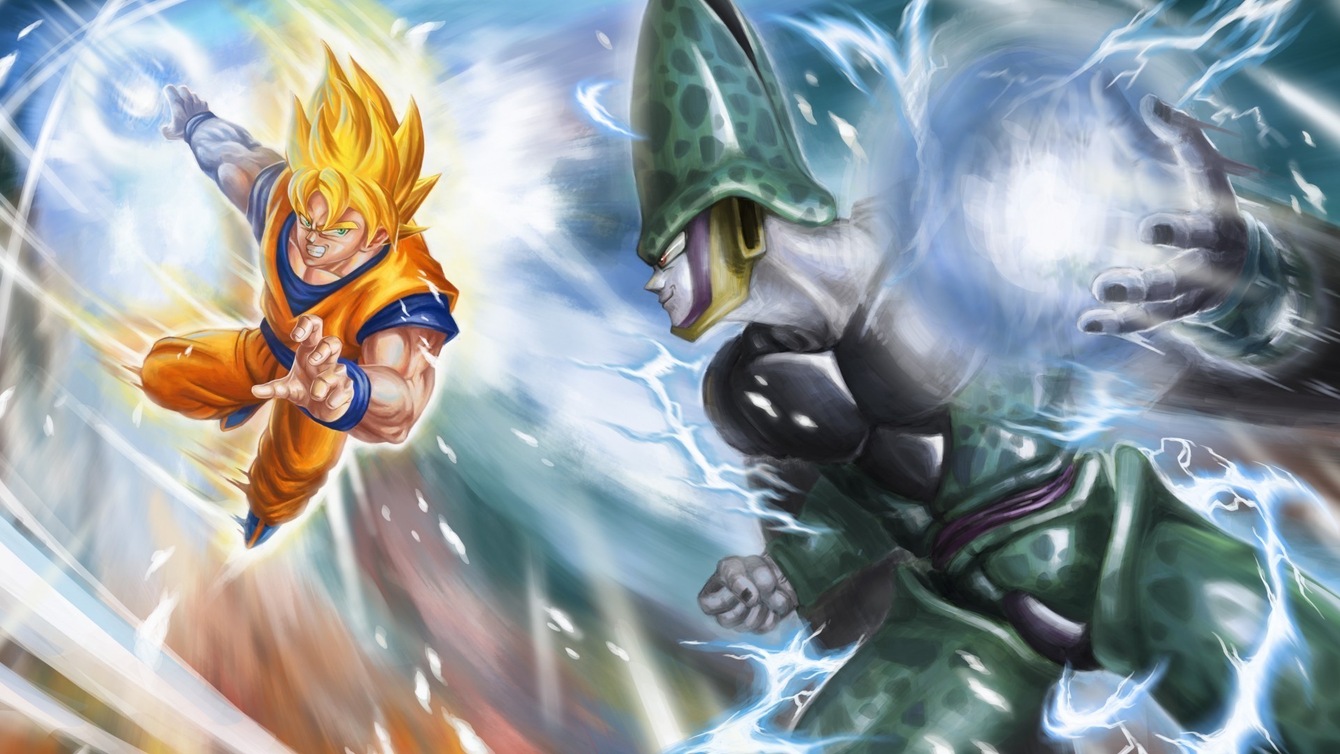 Gohan Vs Cell Wallpapers