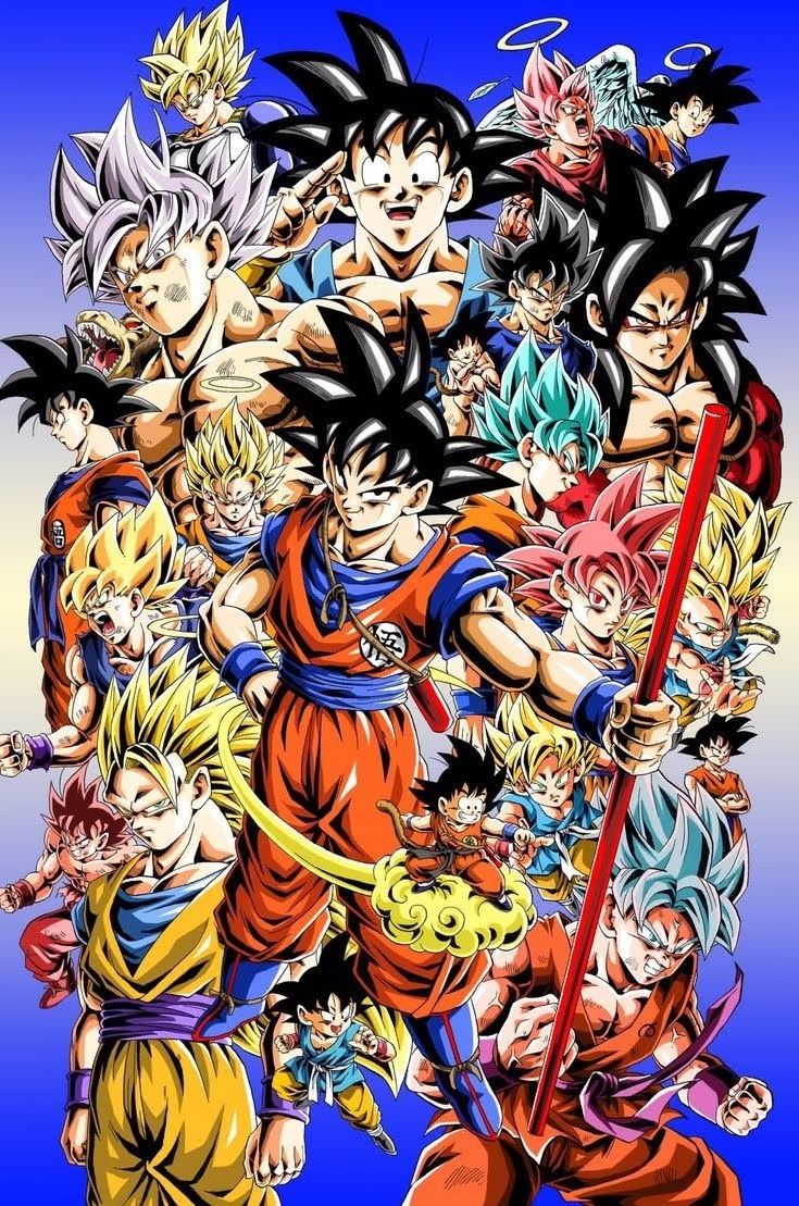 Goku All Forms Wallpapers