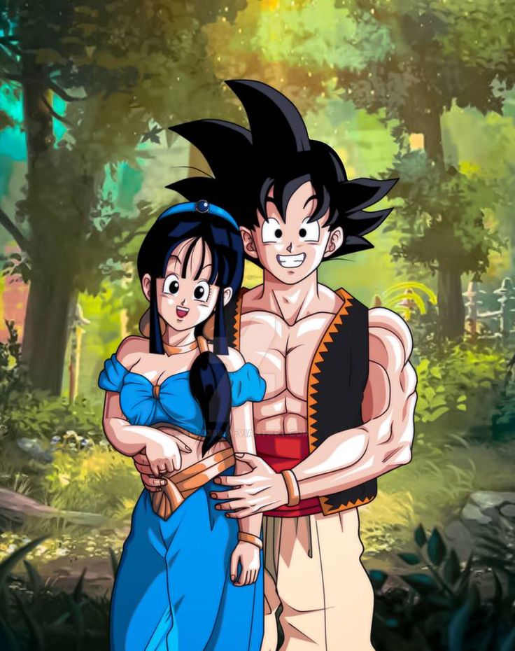 Goku And Chichi Wallpapers