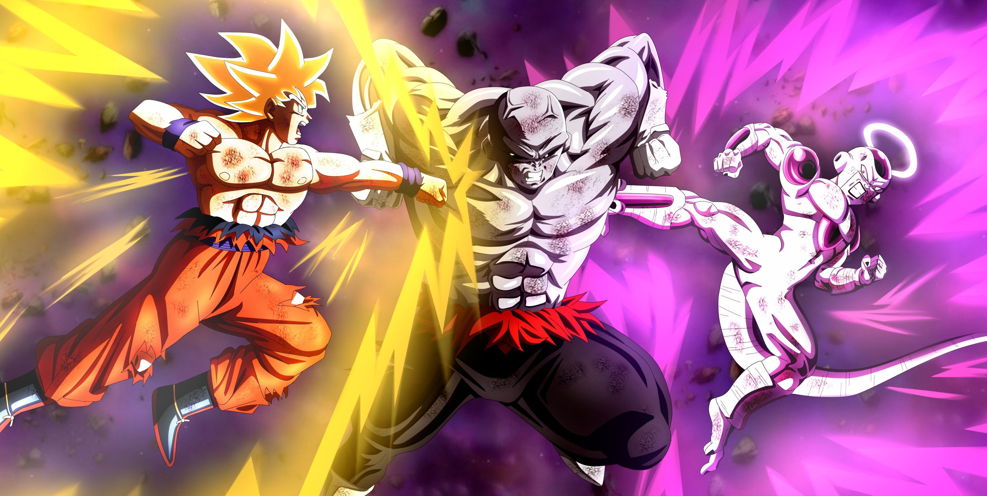 Goku And Frieza Vs Jiren Wallpapers