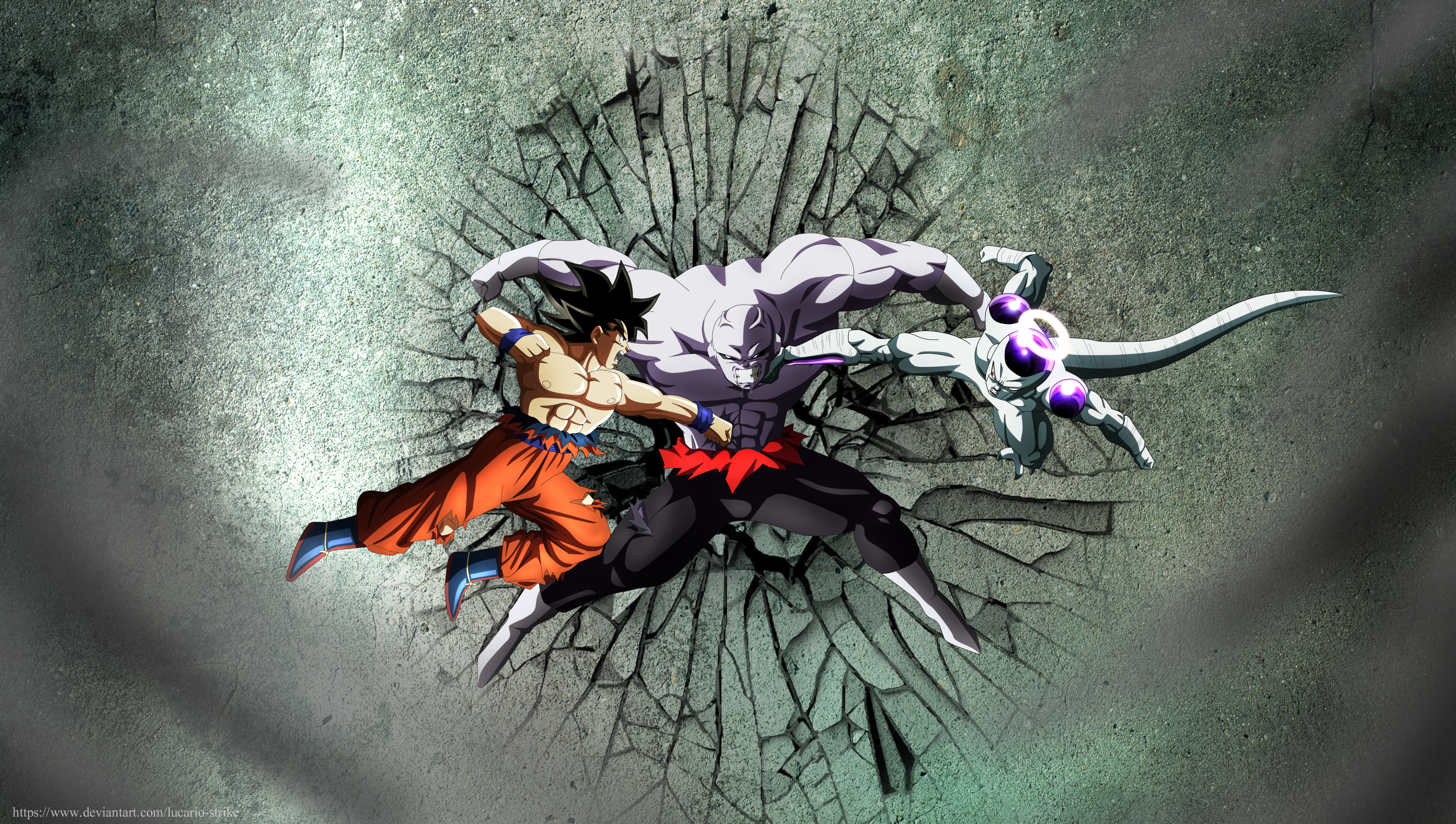 Goku And Frieza Vs Jiren Wallpapers