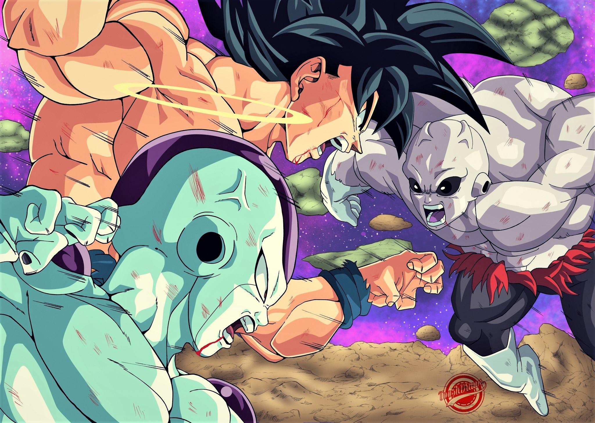 Goku And Frieza Vs Jiren Wallpapers