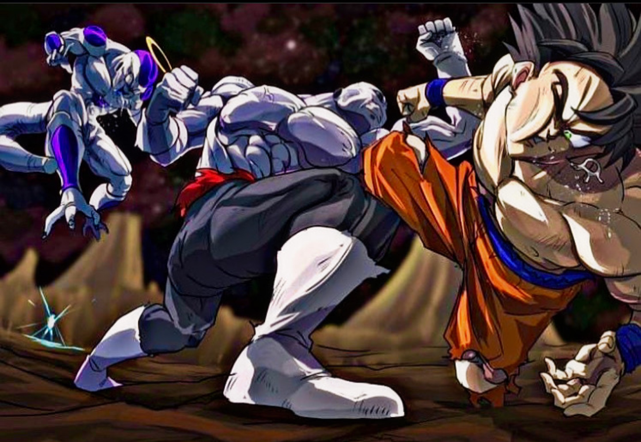 Goku And Frieza Vs Jiren Wallpapers