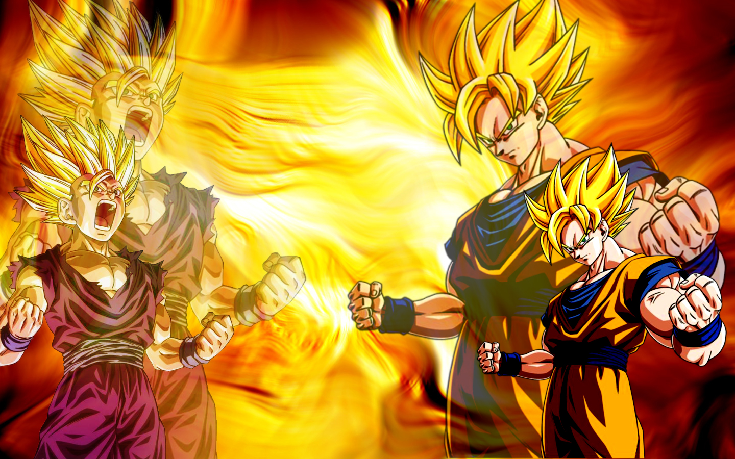 Goku And Gohan Wallpapers