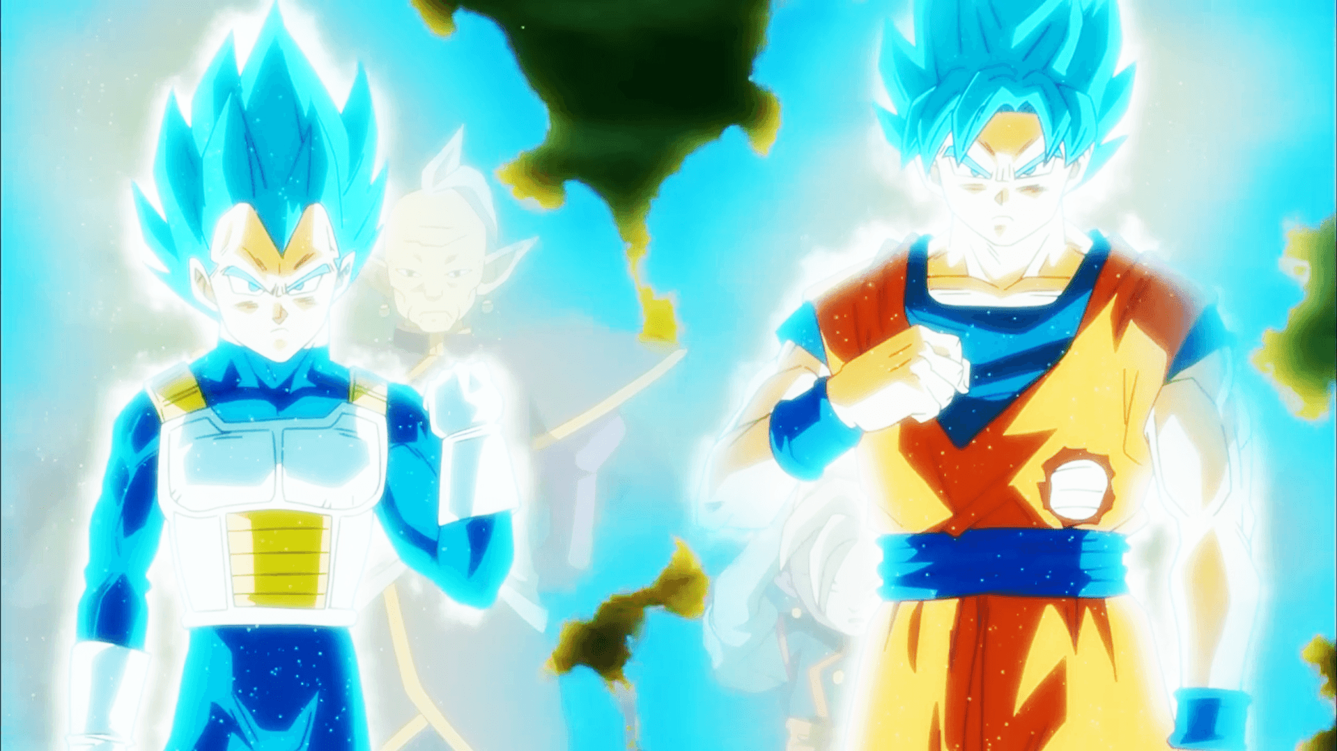 Goku And Vegeta Blue Wallpapers