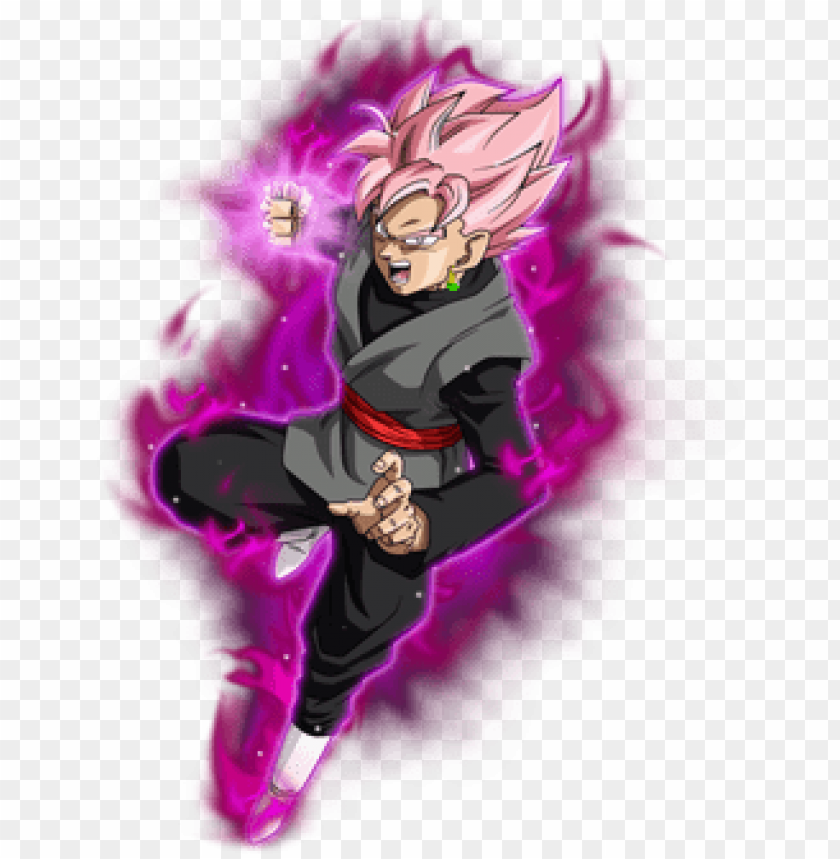 Goku Black Rose Transparent Wallpapers