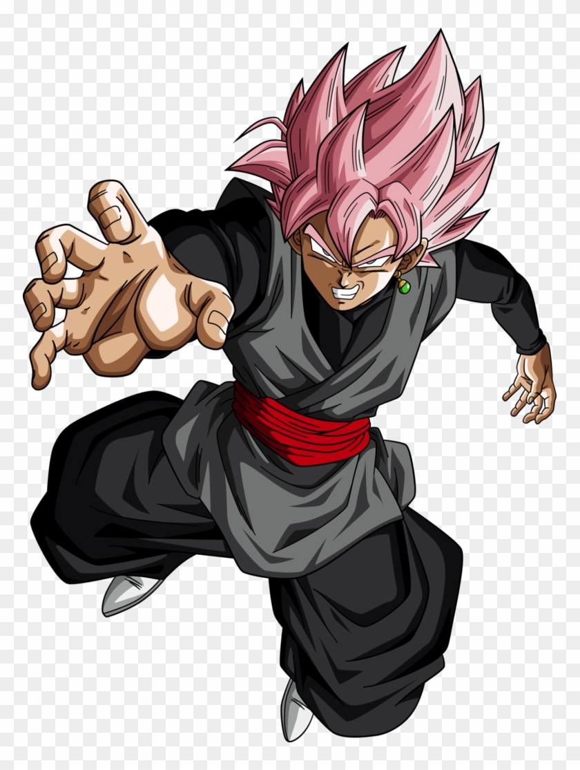 Goku Black Rose Transparent Wallpapers