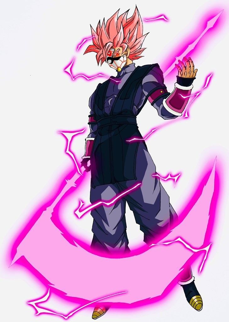 Goku Black Rose Transparent Wallpapers