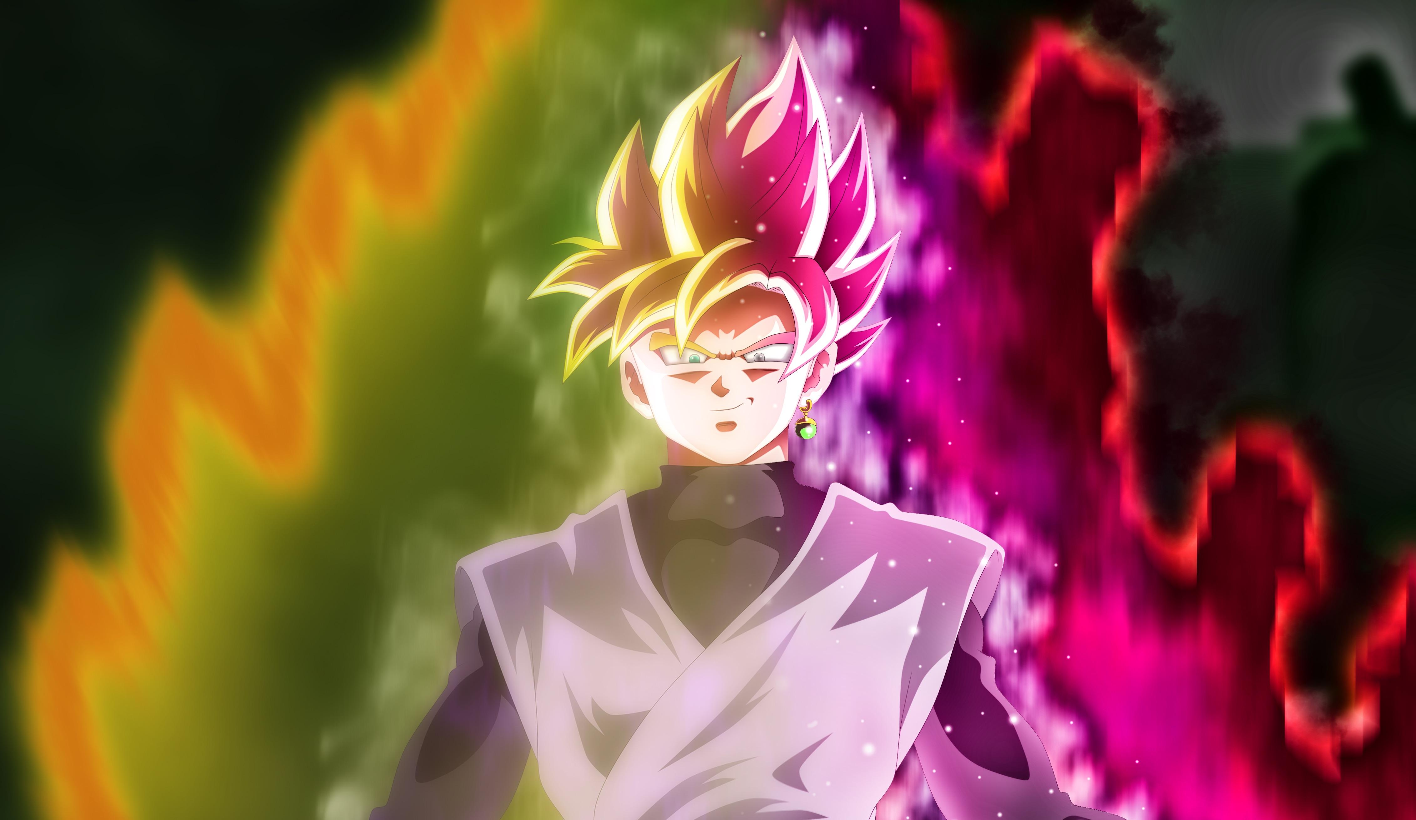 Goku Black Rose Transparent Wallpapers