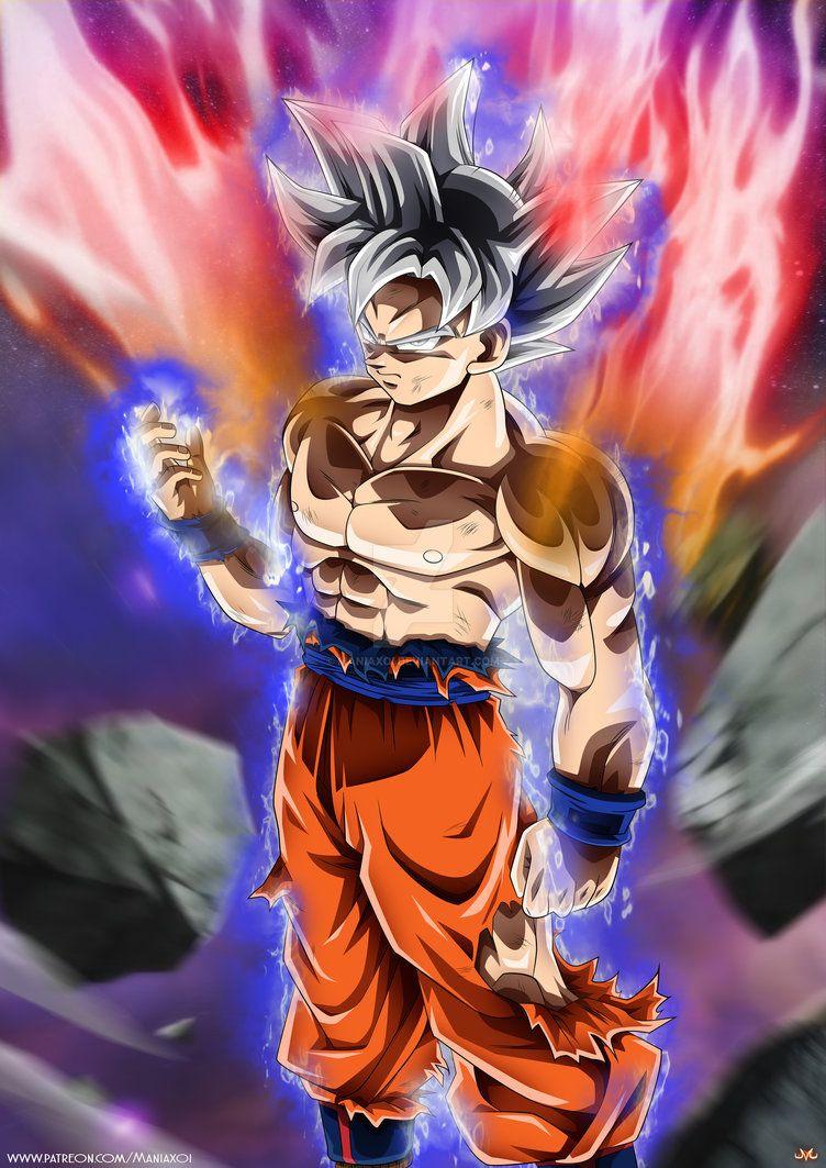 Goku Mastered Ultra Instinct Full Body Wallpapers