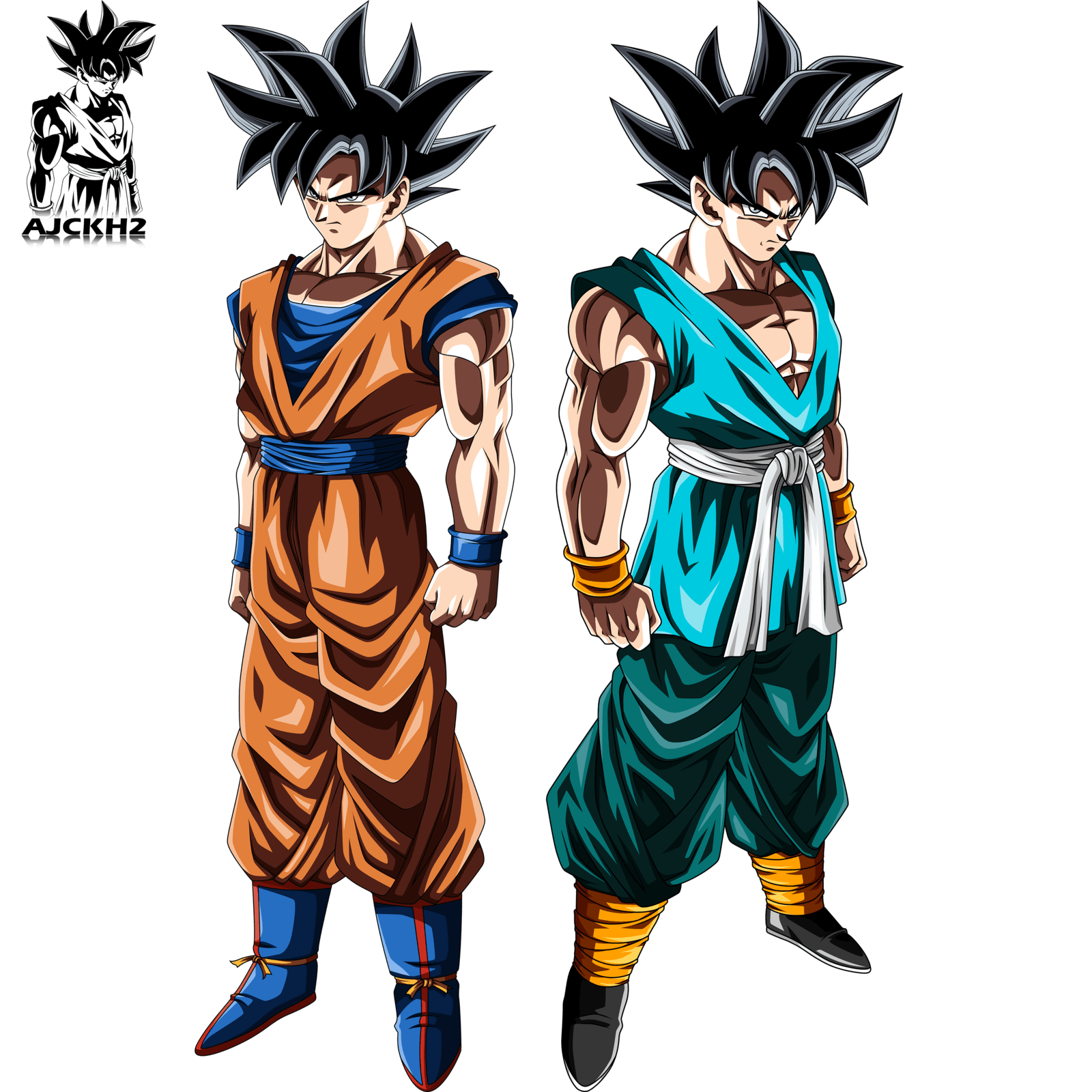 Goku Mastered Ultra Instinct Full Body Wallpapers