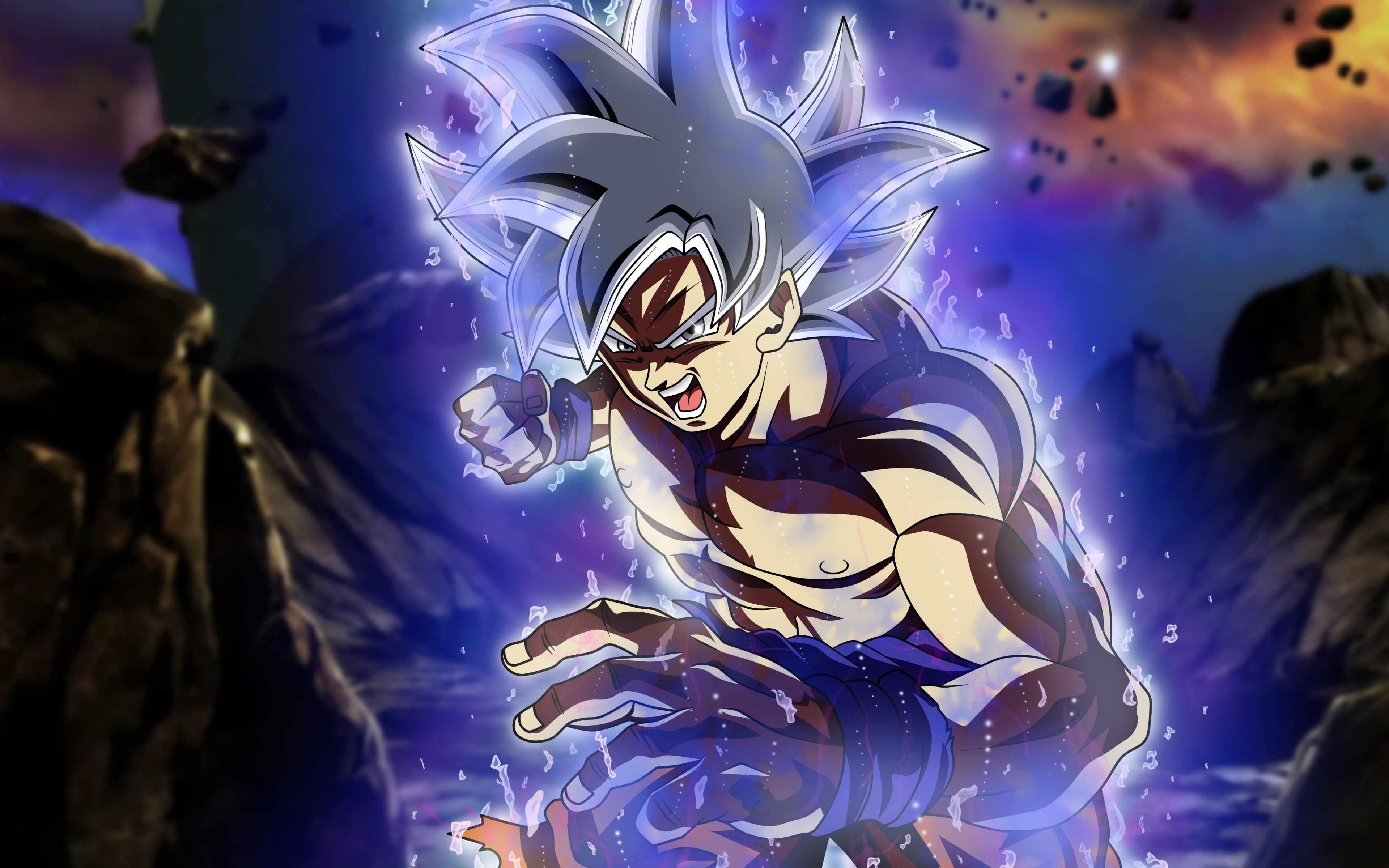 Goku Mastered Ultra Instinct 4K Wallpapers