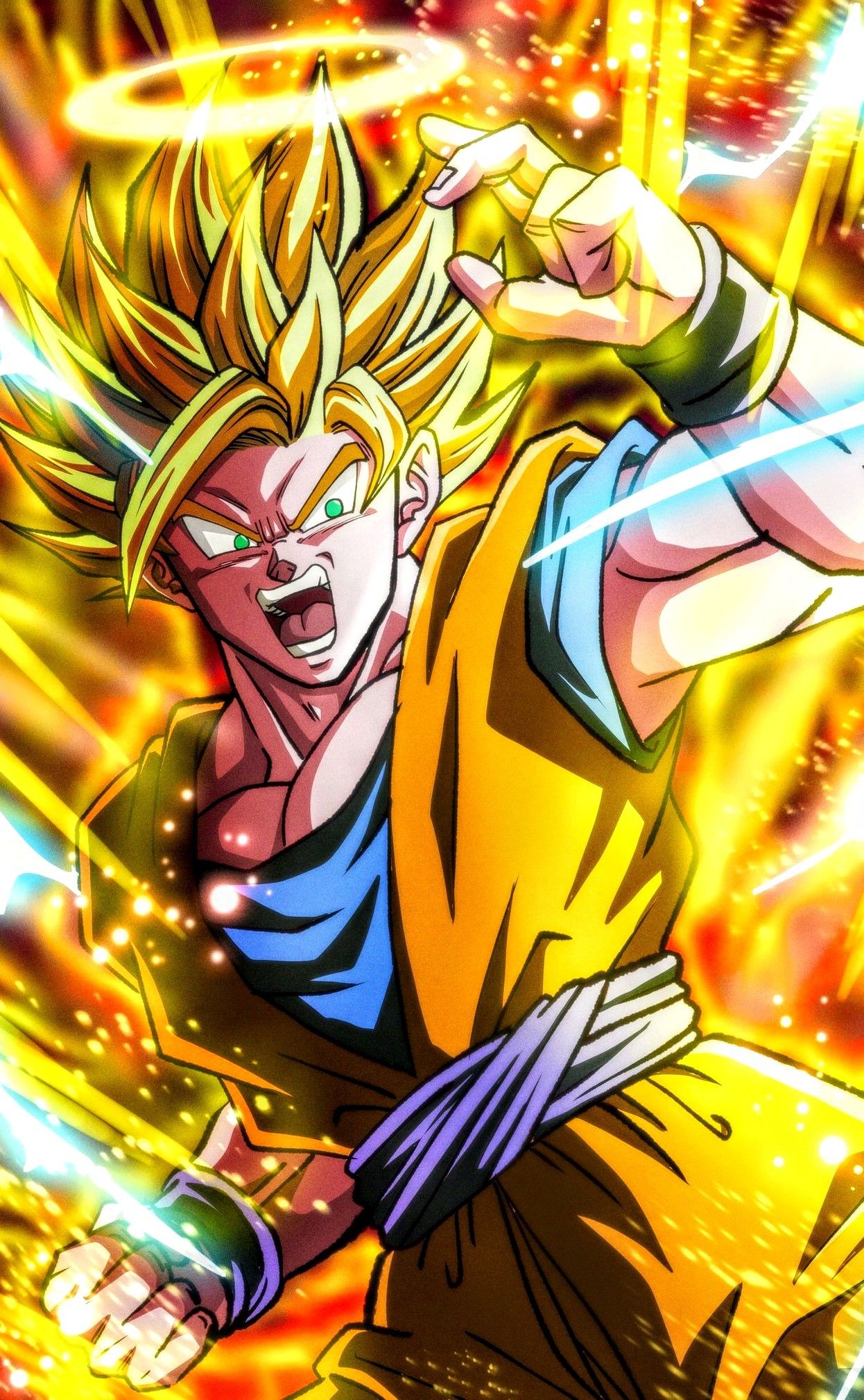 Goku Super Saiyan 2 Wallpapers