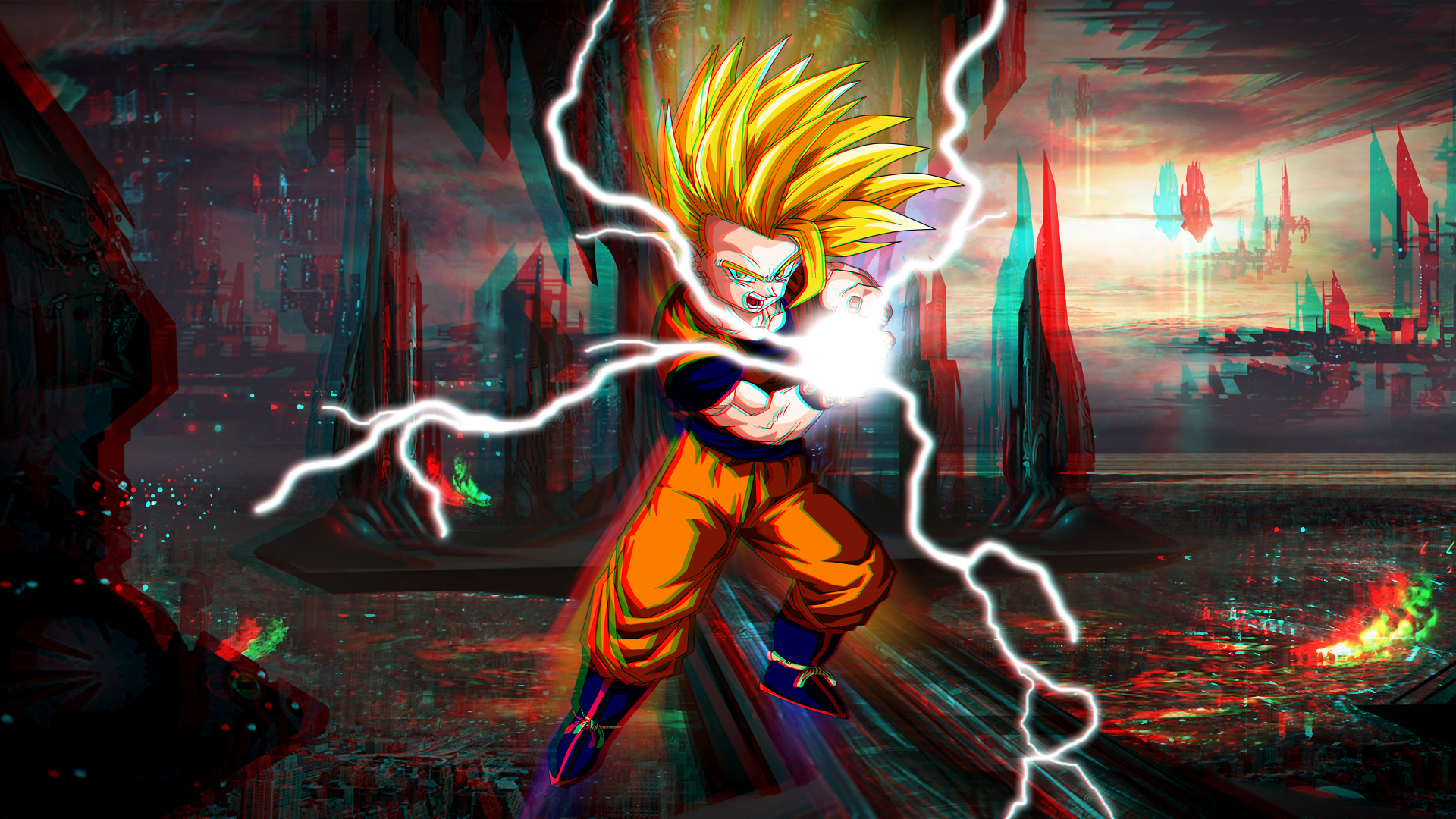 Goku Super Saiyan 2 Wallpapers