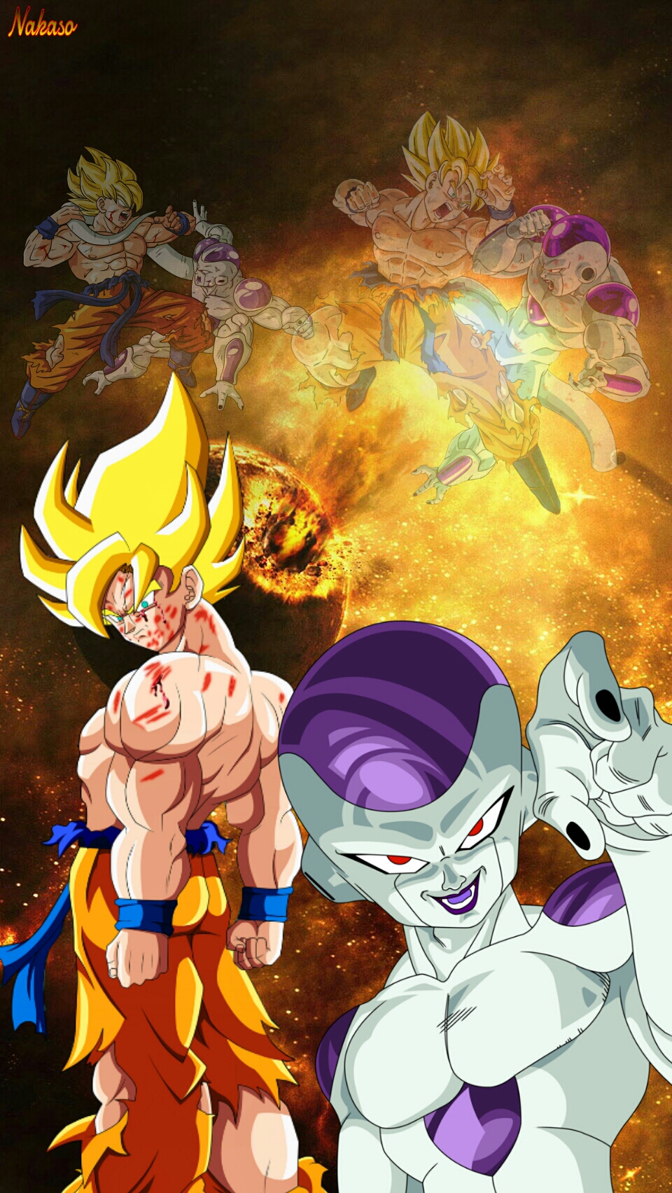 Goku Versus Frieza Wallpapers