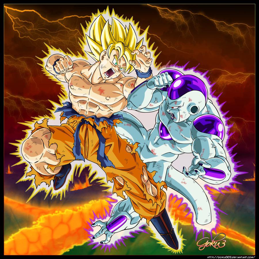 Goku Versus Frieza Wallpapers