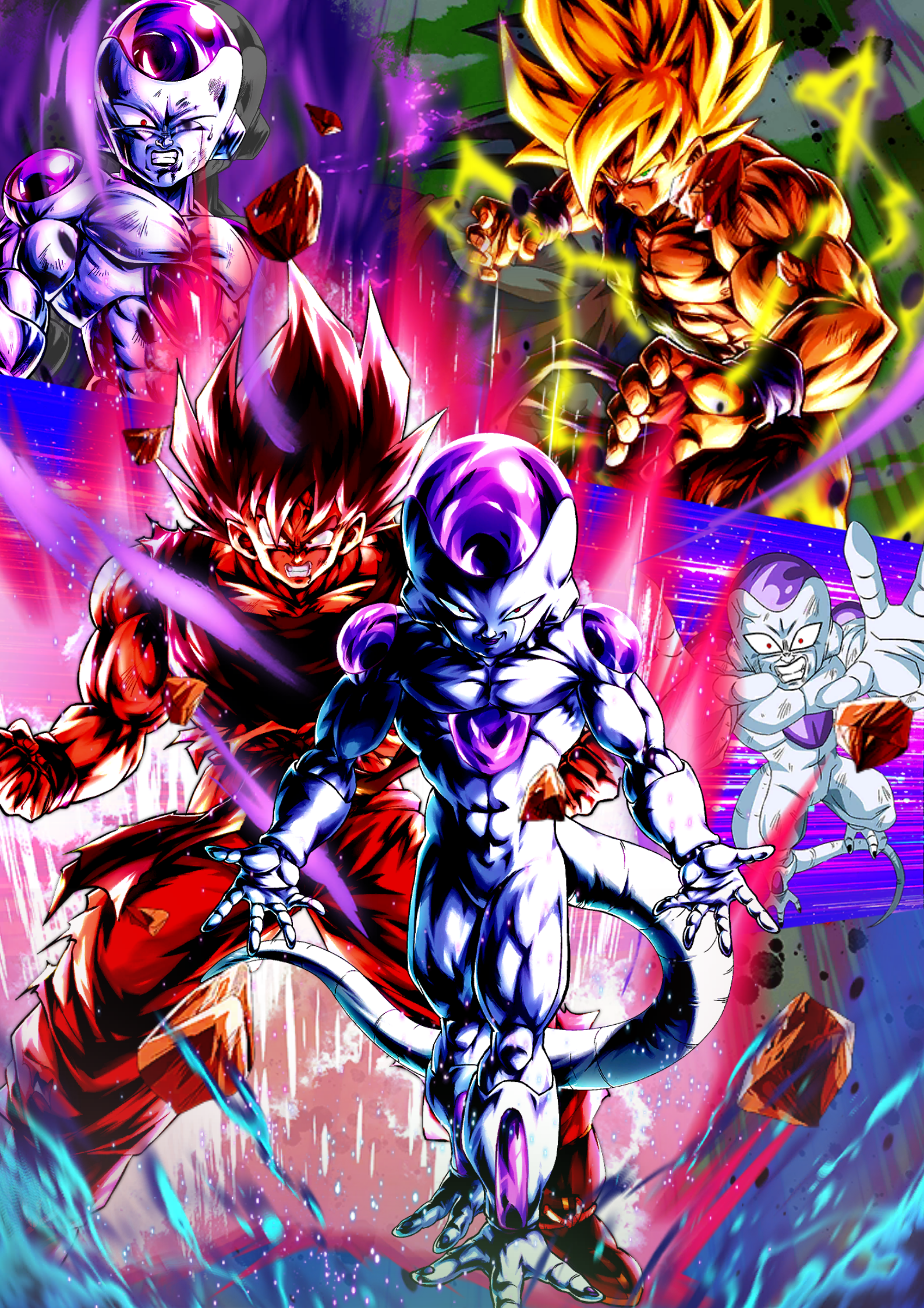 Goku Versus Frieza Wallpapers