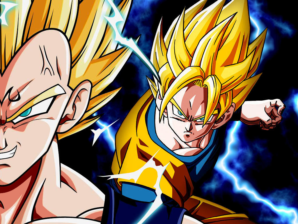 Goku Vs Majin Vegeta Wallpapers