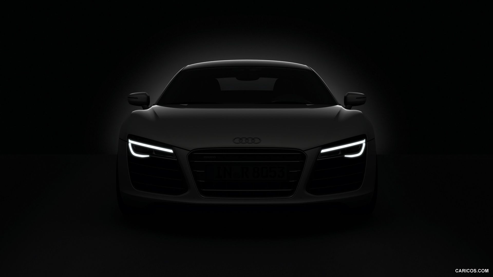 Gold Audi R8 Wallpapers