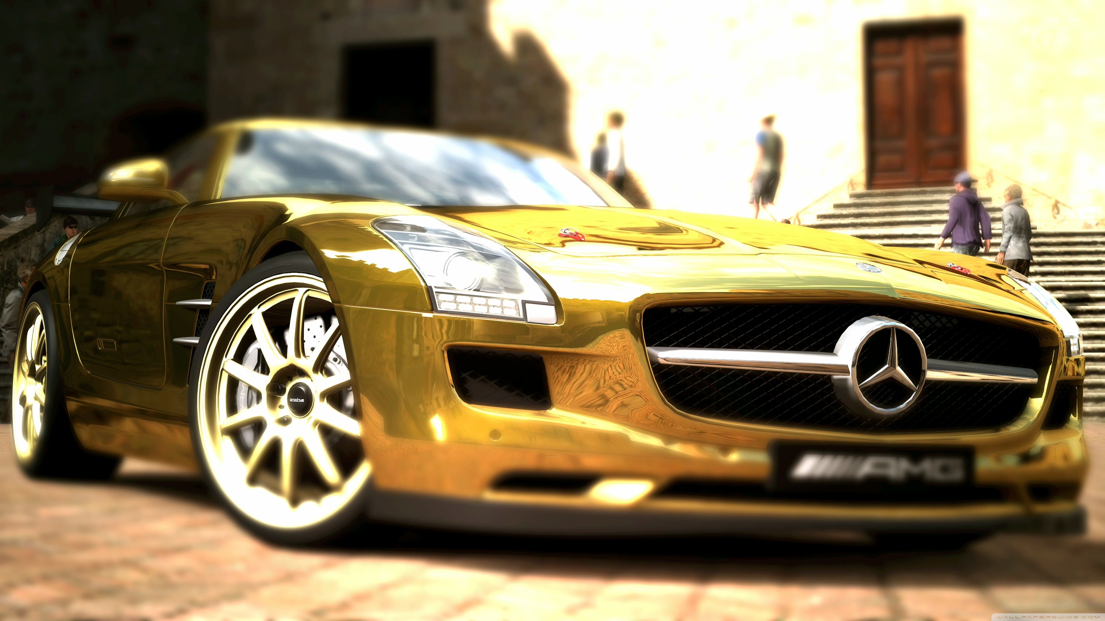 Gold Benz Wallpapers