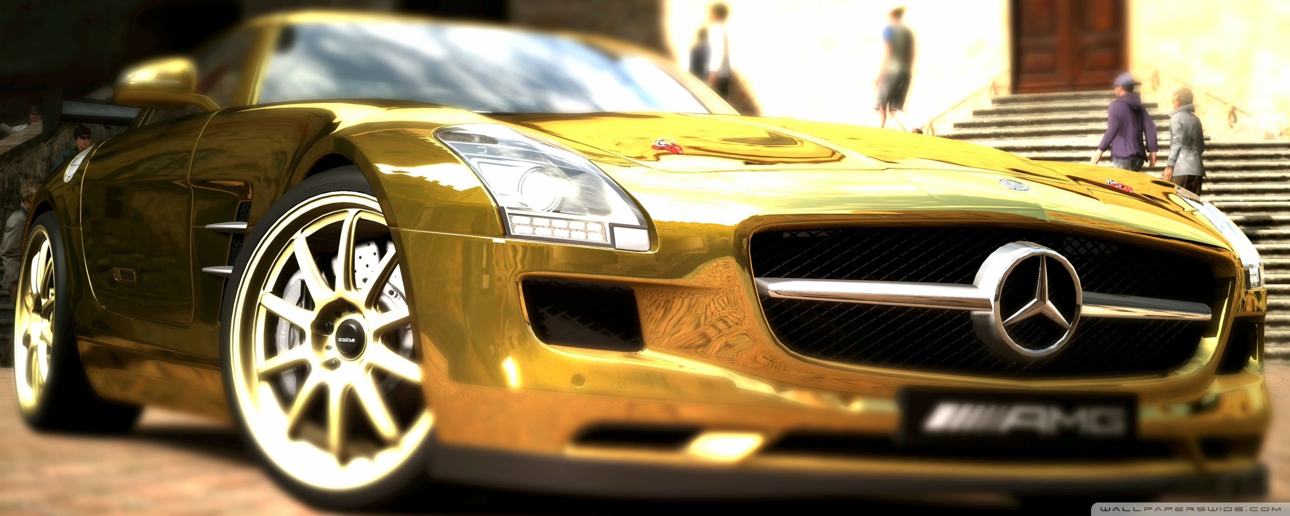 Gold Benz Wallpapers