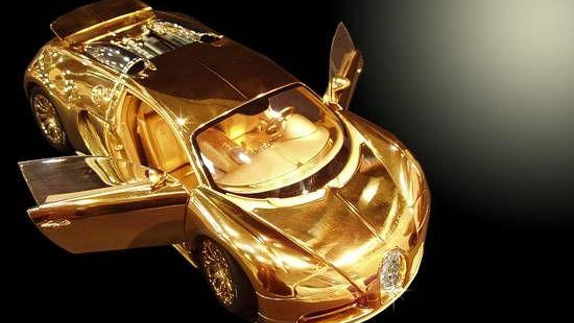 Gold Bugatti Wallpapers