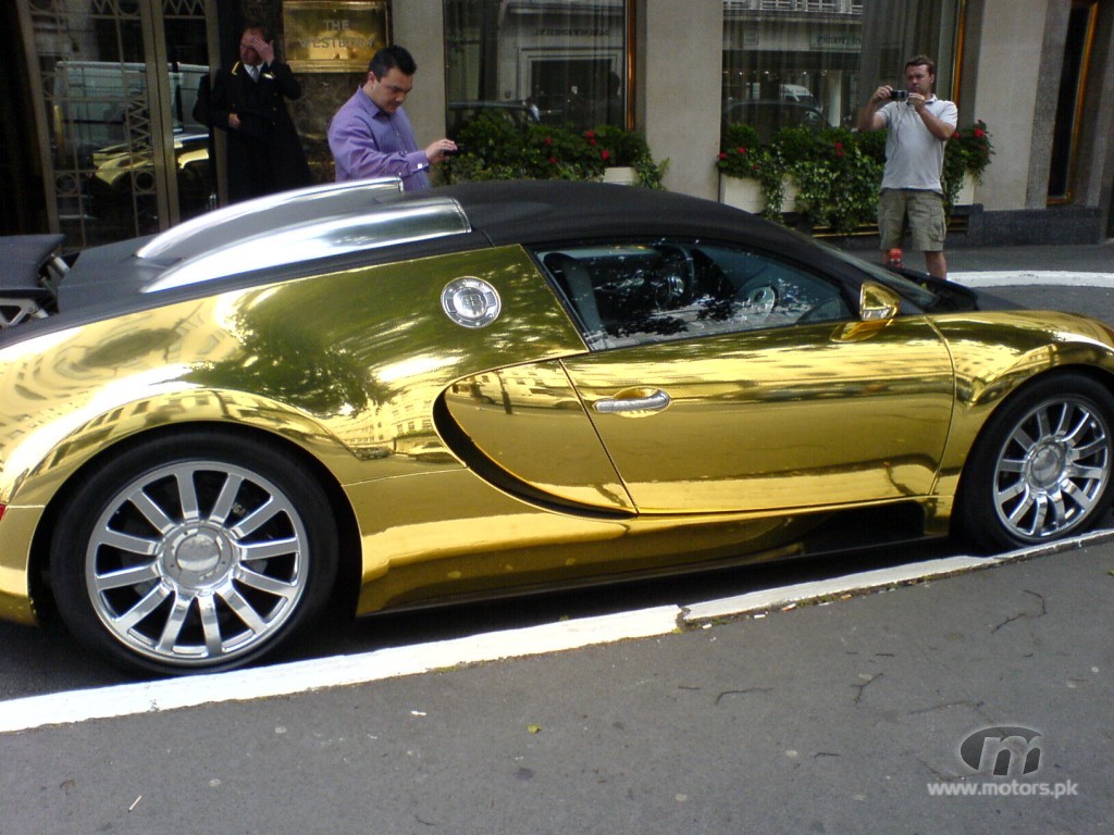 Gold Bugatti Wallpapers