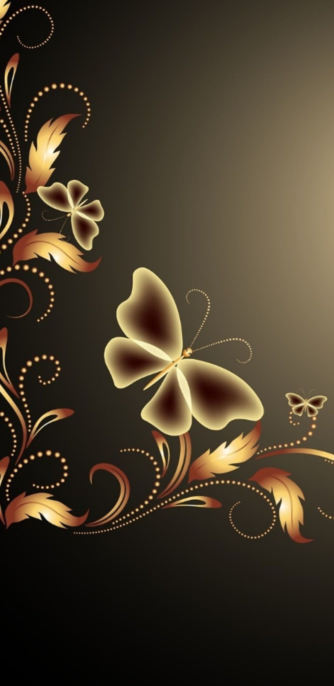 Gold Butterfly Wallpapers