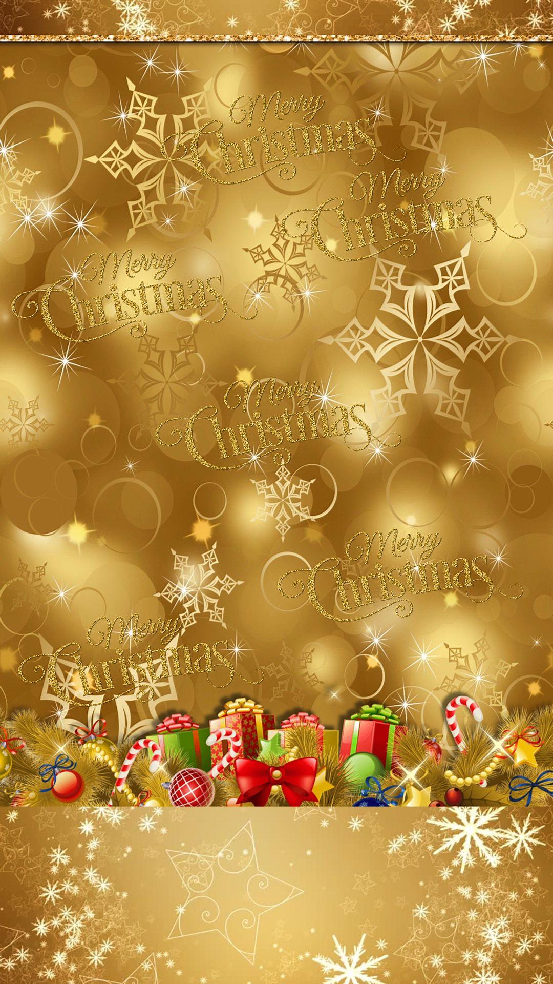 Gold Christmas Wallpapers