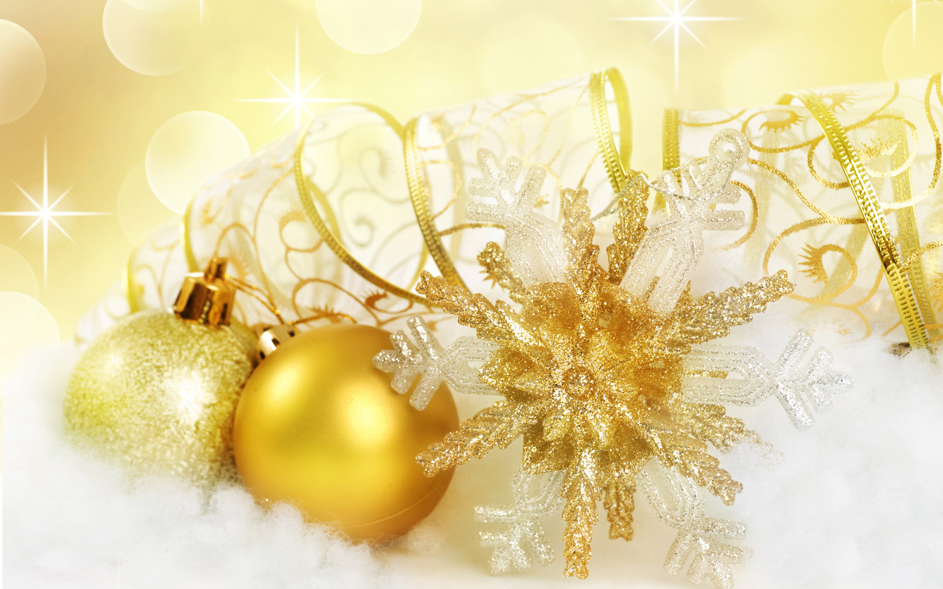 Gold Christmas Wallpapers