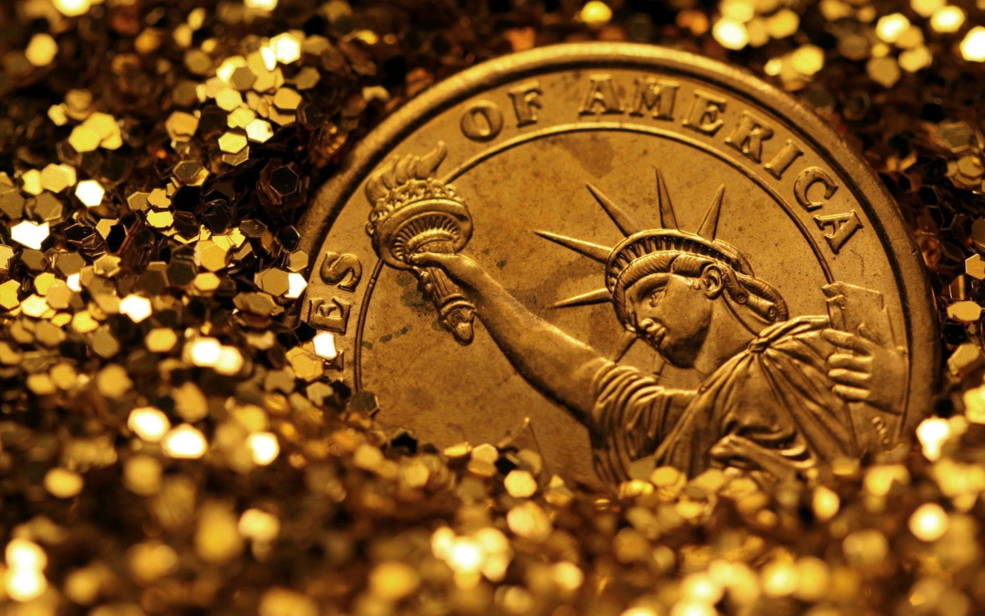 Gold Coin Aesthetic Wallpapers