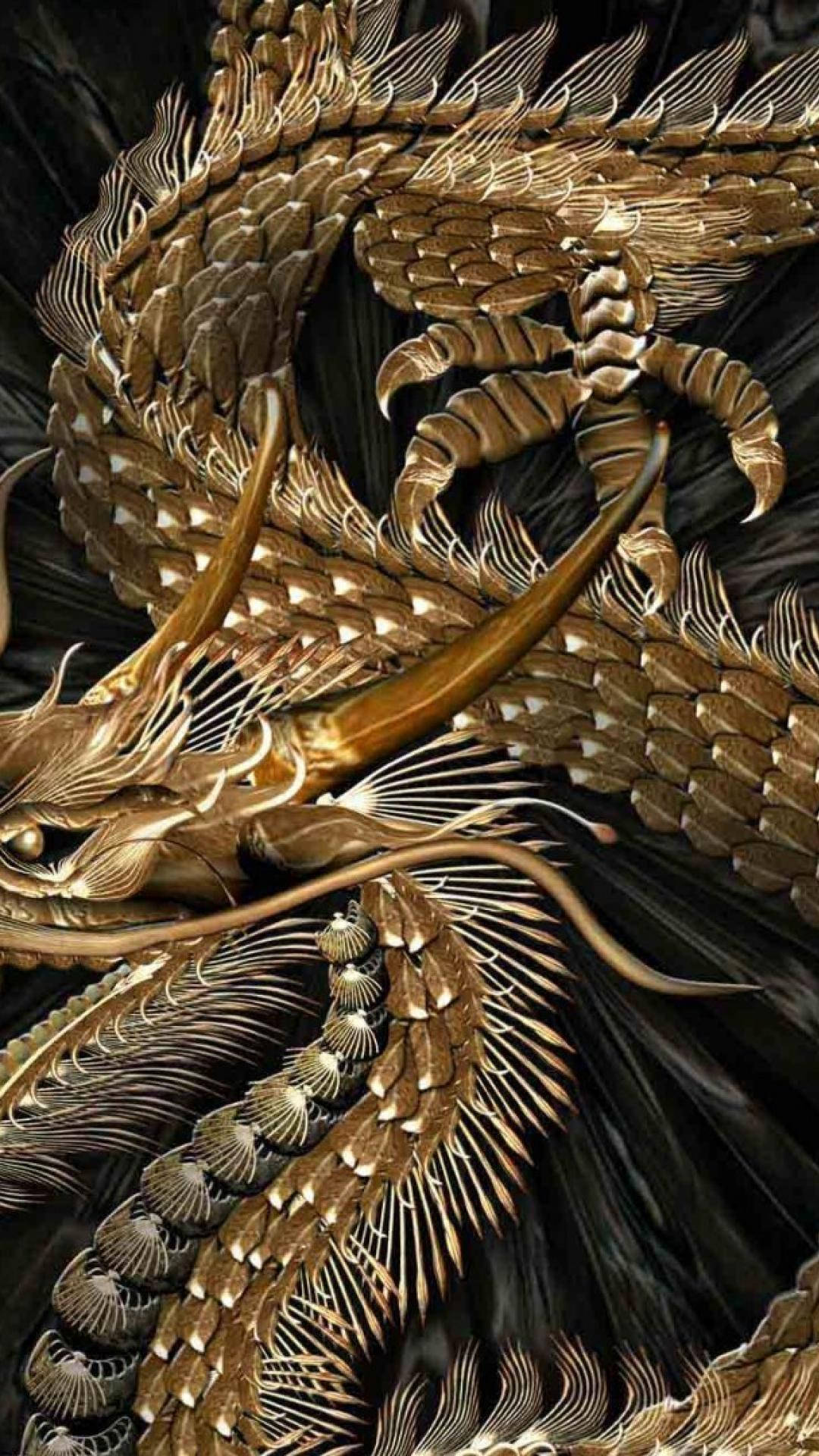 Gold Dragon Wallpapers