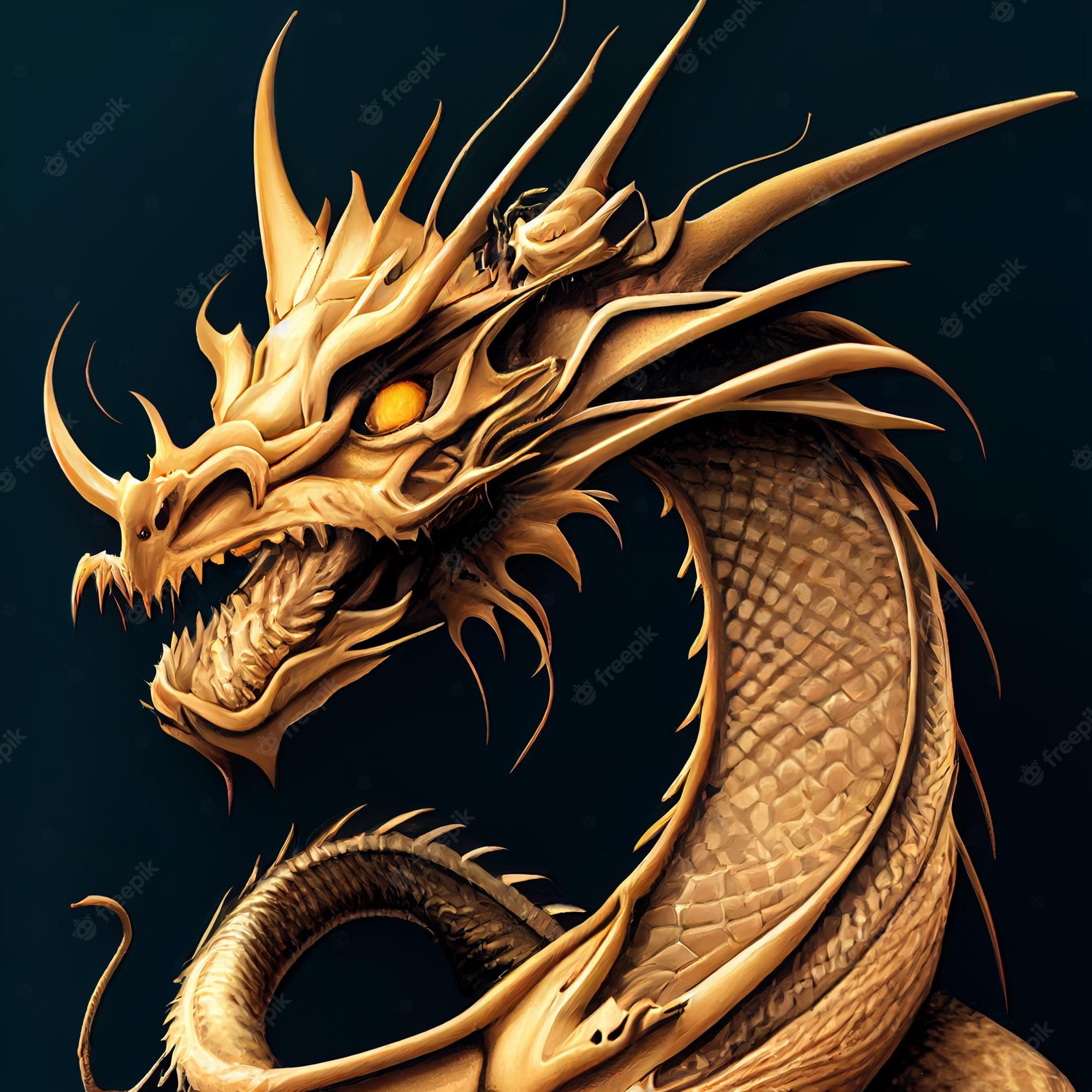 Gold Dragon Wallpapers