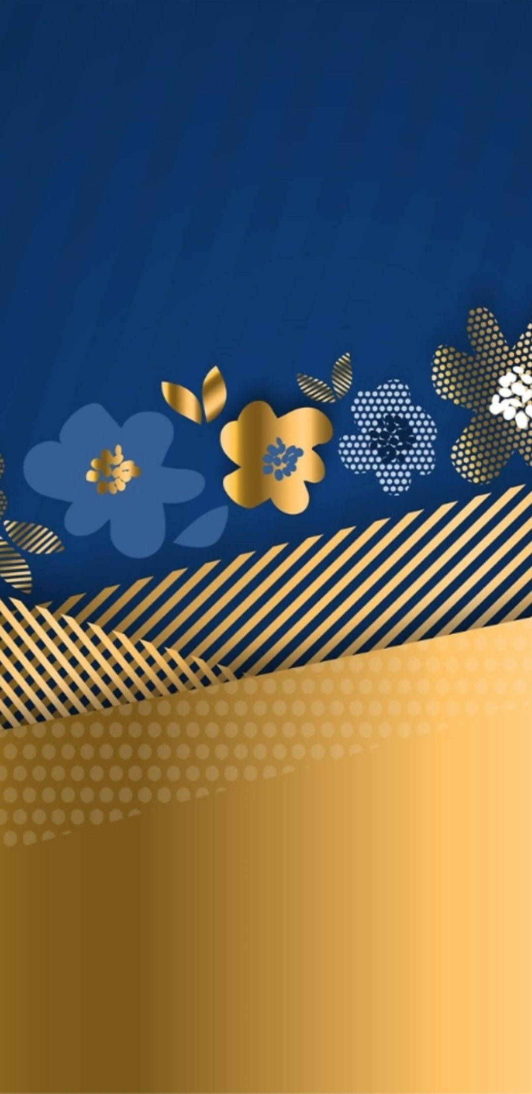 Gold Flowers Wallpapers