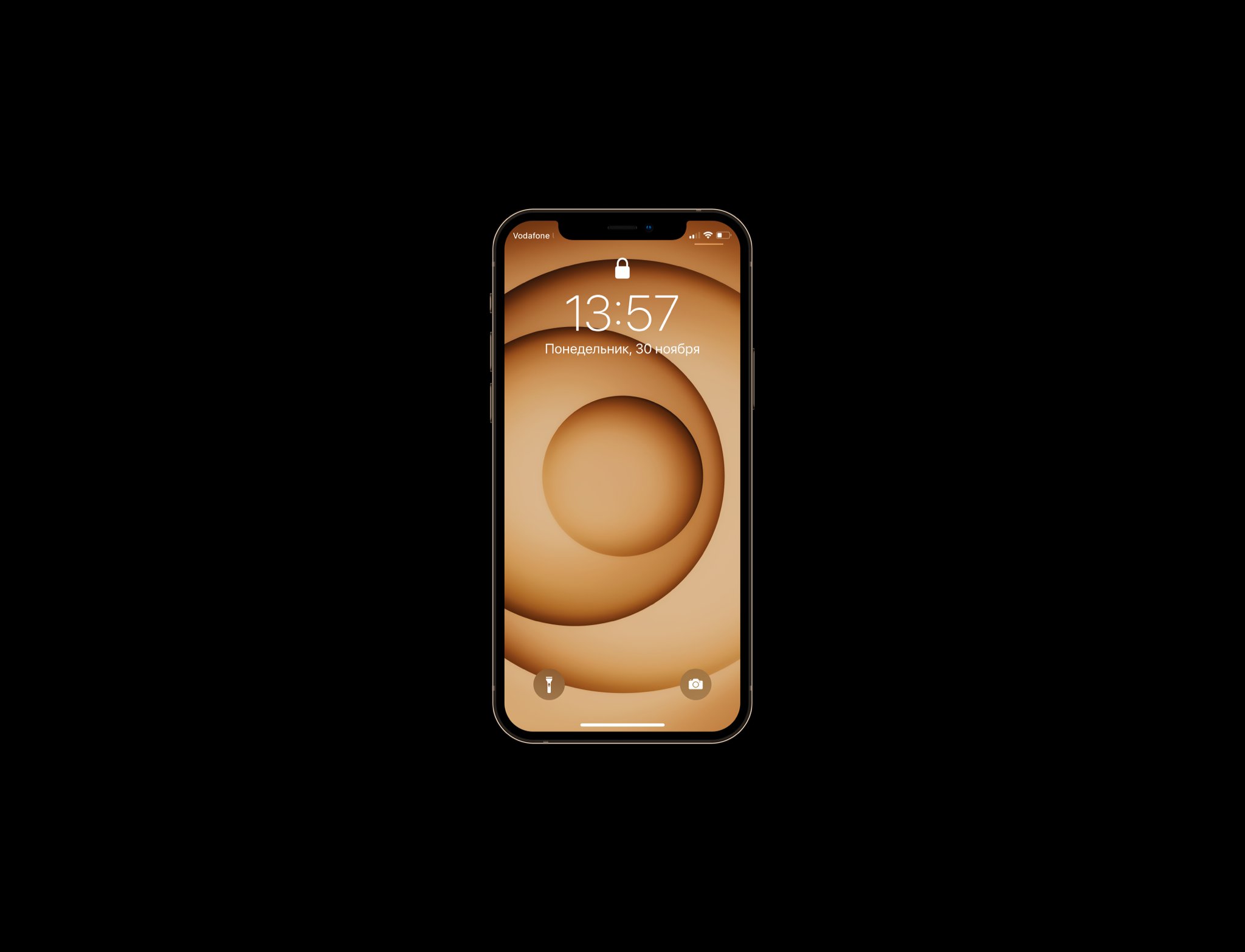 Gold Iphone 12 Pro Max Wallpapers