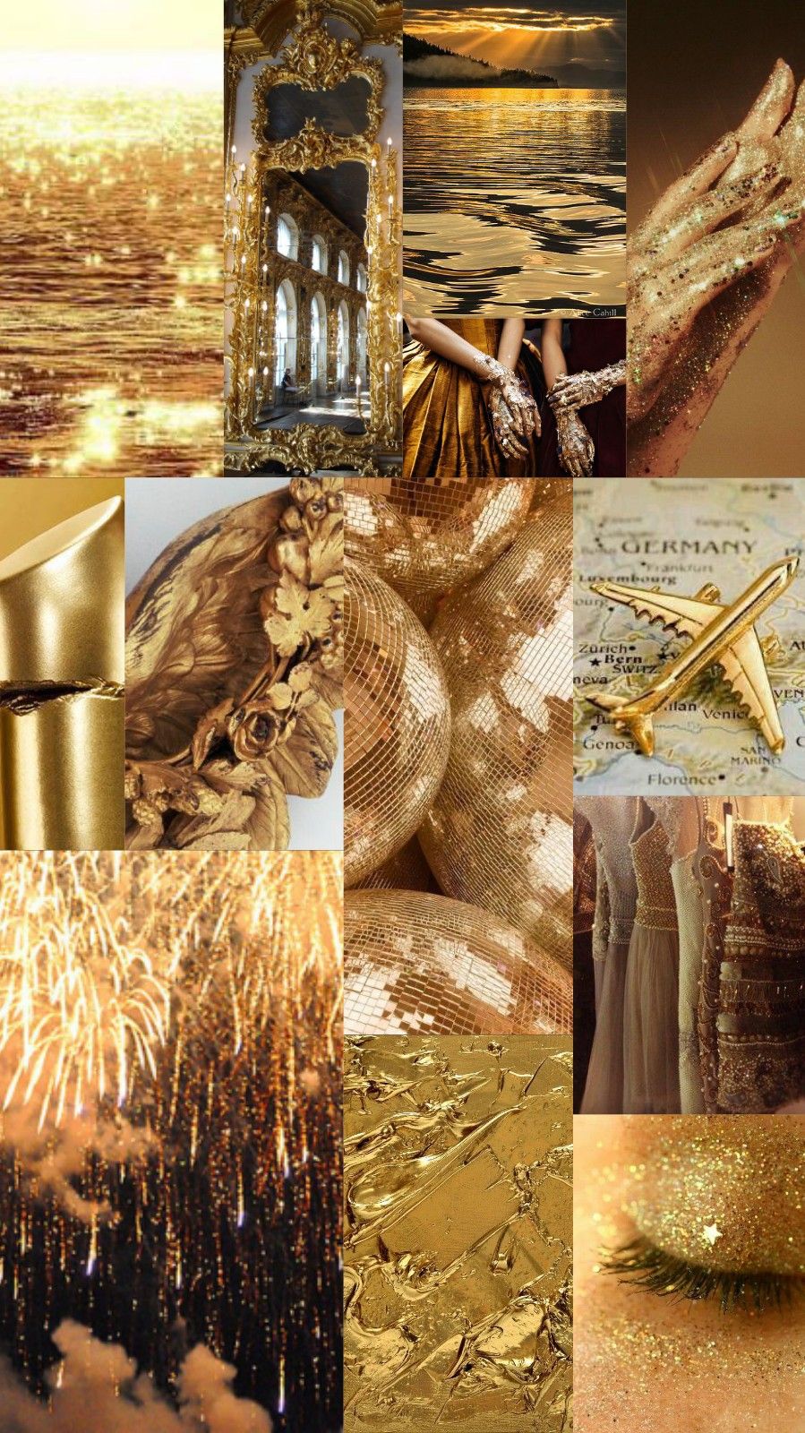 Golden Aesthetic Wallpapers