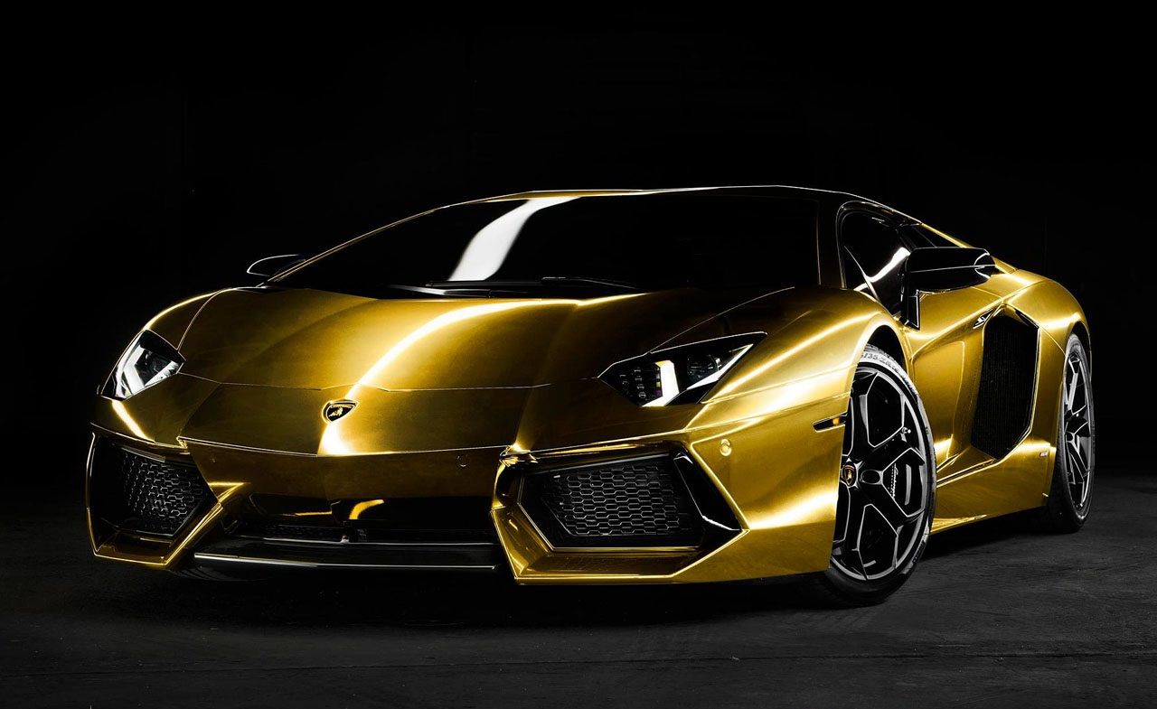 Golden Lamborghini Wallpapers